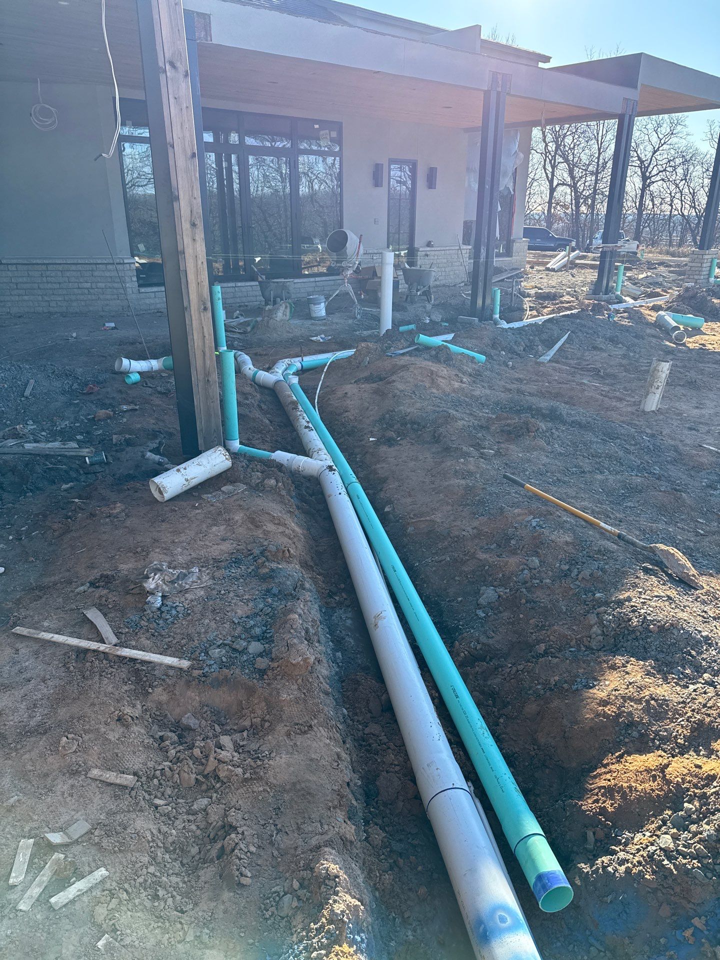 Project in Bixby, OK New construction  by BA Lawns and Landscaping LLC 