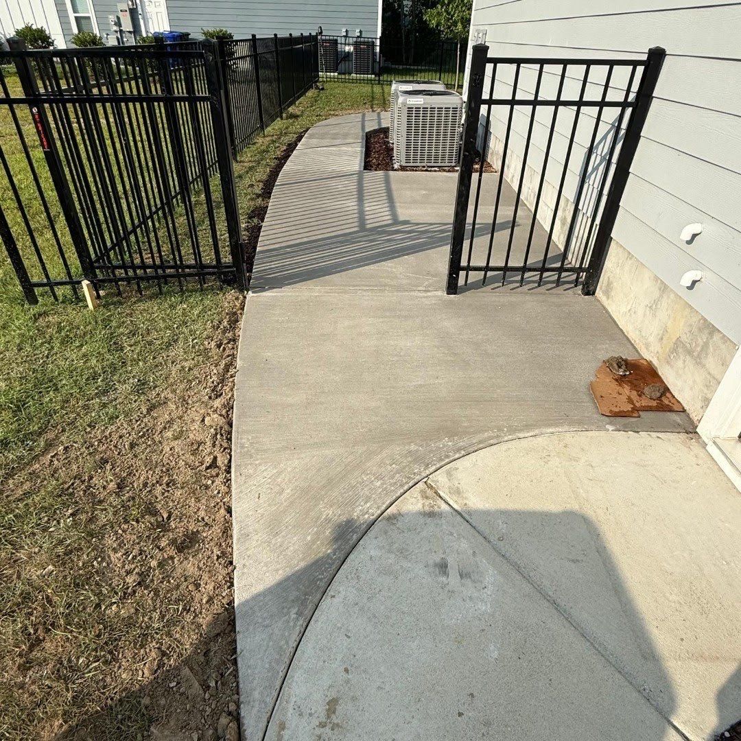 Project in Virginia Beach by Sam The Concrete Man Virginia Beach