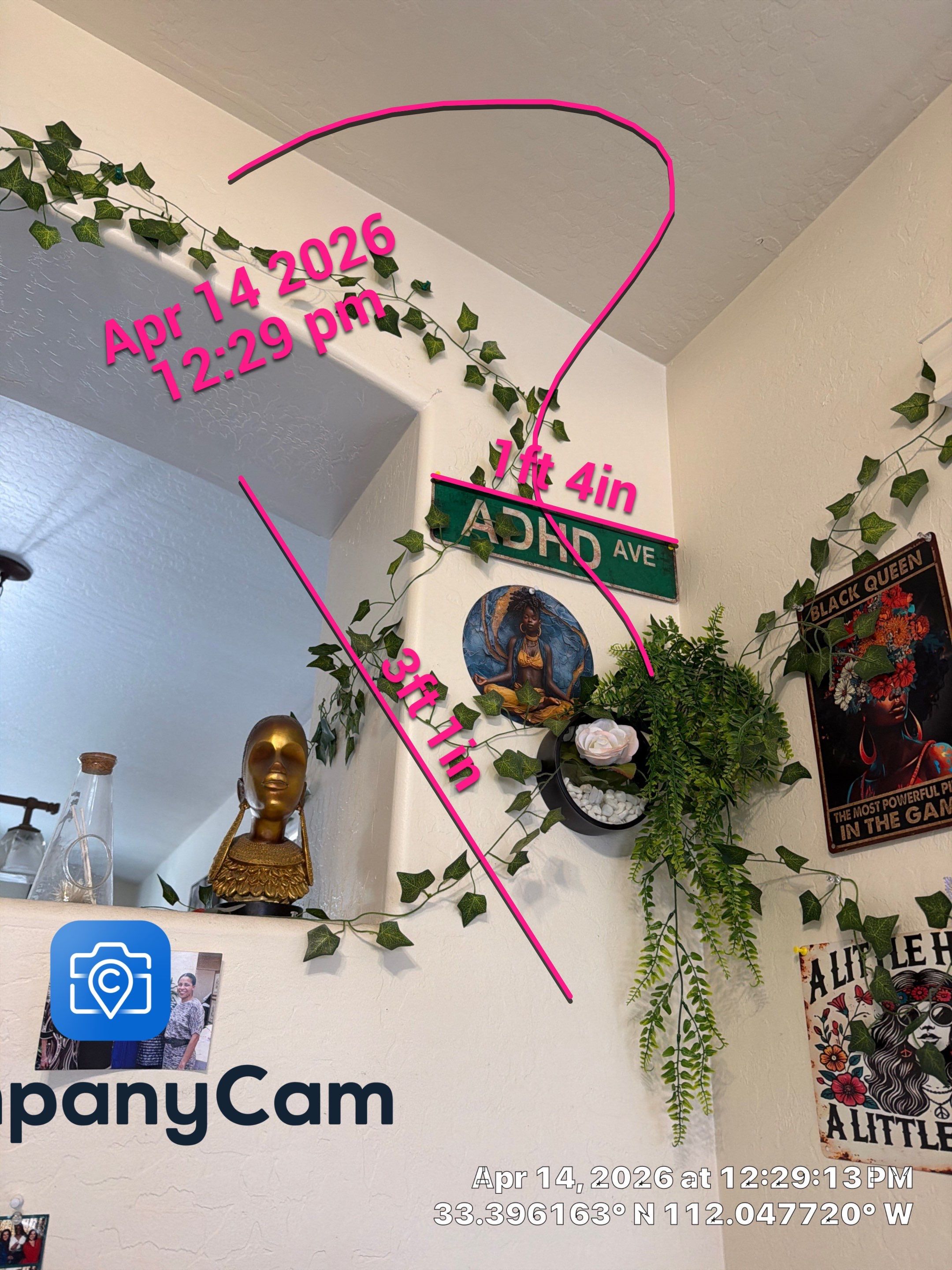 Custom Interior Wall Styling and Decorative Accents in Phoenix by CompanyCam Sales Demo