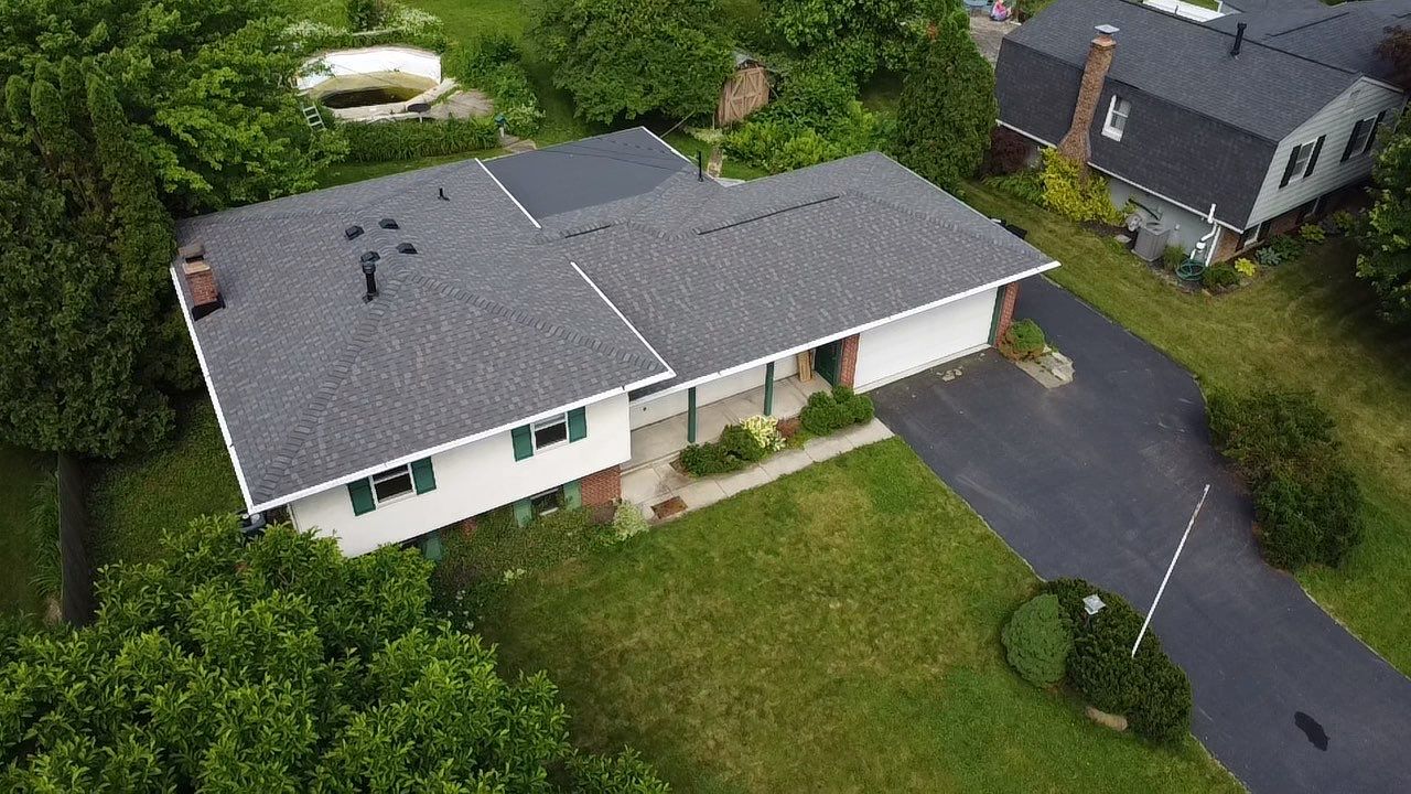 New Roof Installation using new OSB sheathing Certainteed Landmark Shingles by Best Roofing & Siding Company