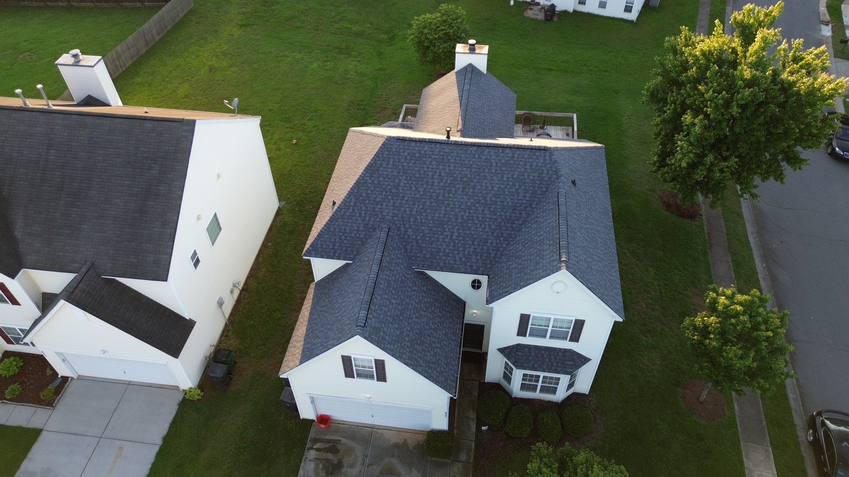 Roof replacement by hail and wind damage by Just Brilliant Restoration JBR