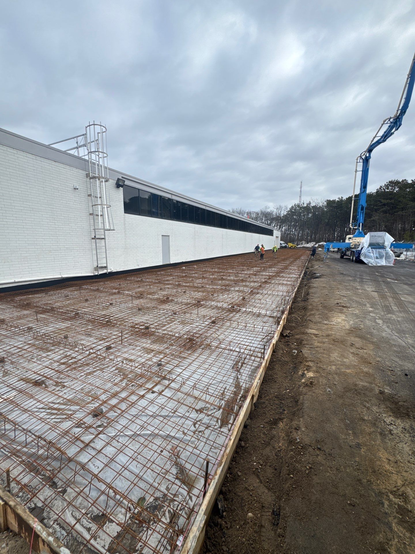 Project in Hauppauge by Concrete Works Corp