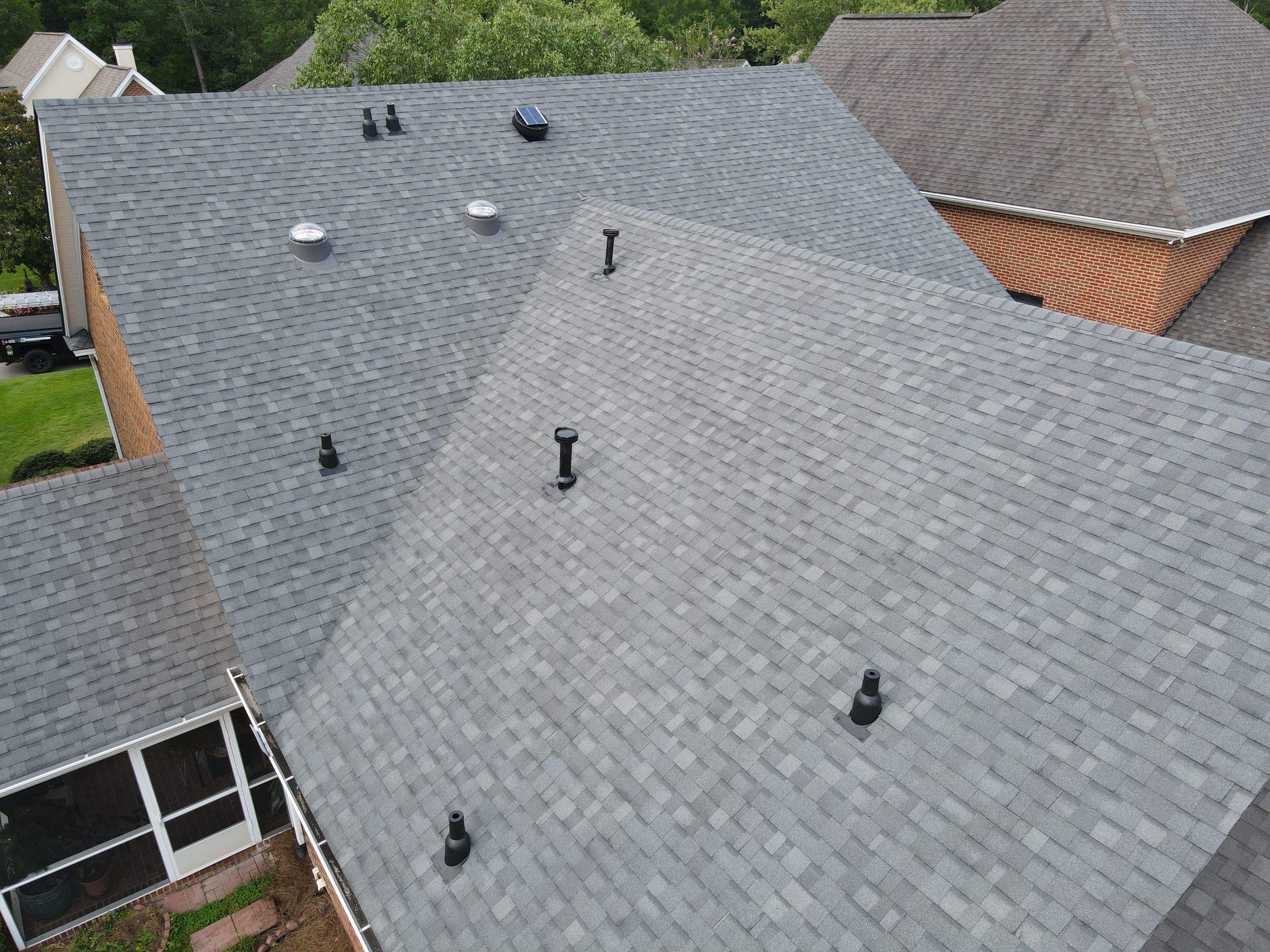 Residential Roofing Installation using Owens Corning® Oakridge Estate Gray by Indigo State Roofing