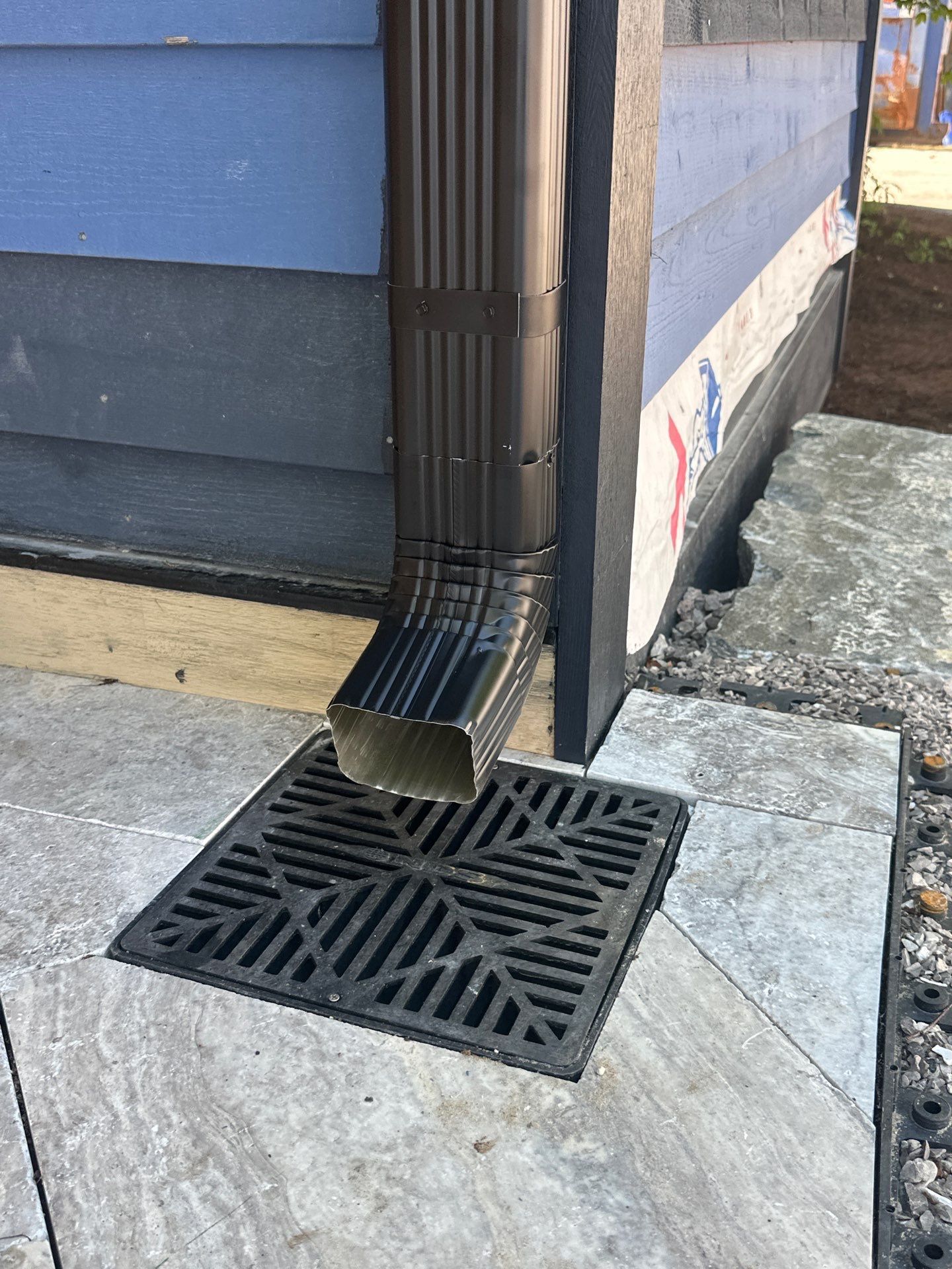 Gutter and Gutter Helmet Installation for Kewadin Residence by Rainbow Seamless Systems