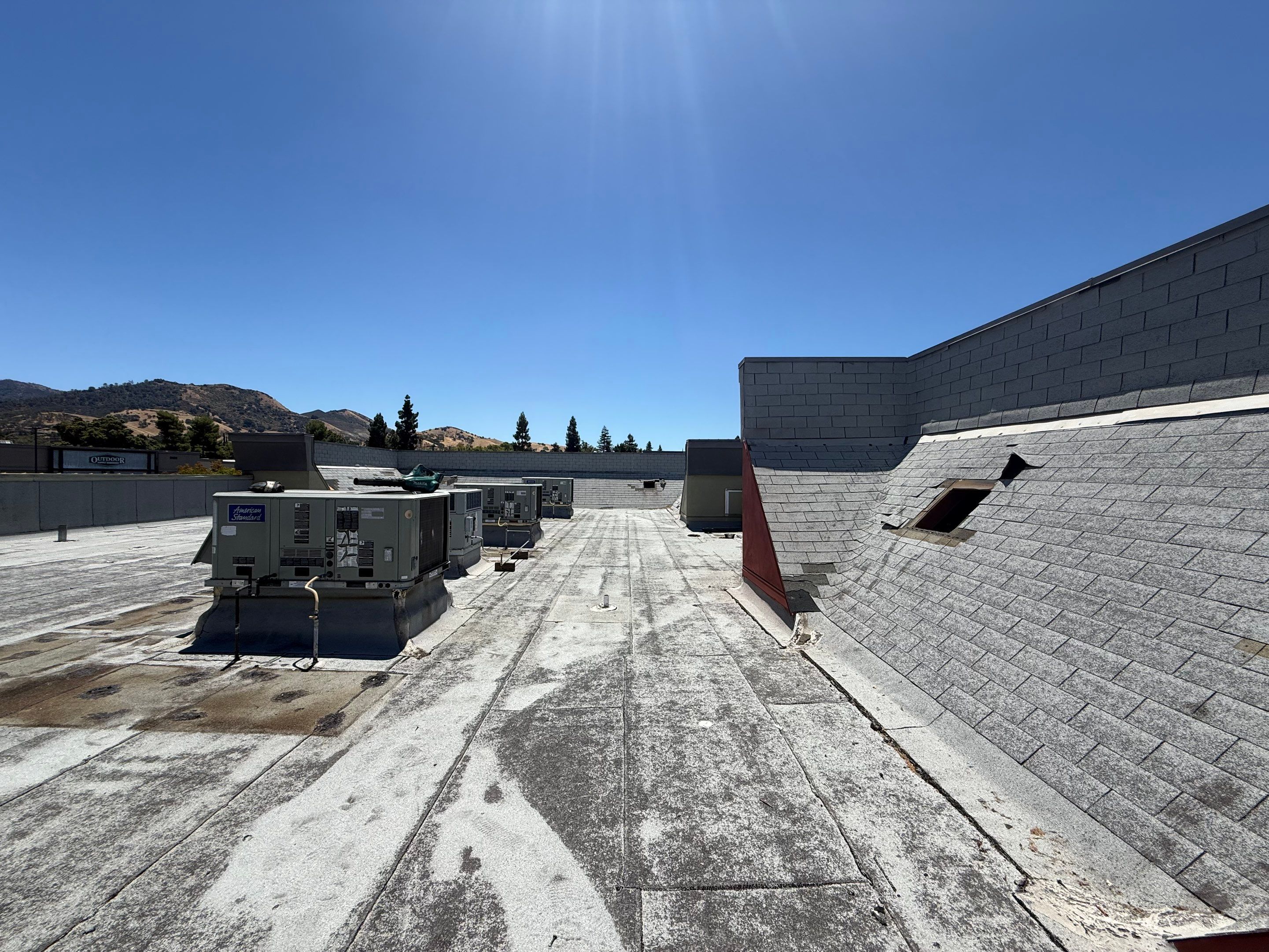 Regency Clayton Valley Shopping Center by Sanchez Single Ply Roofing