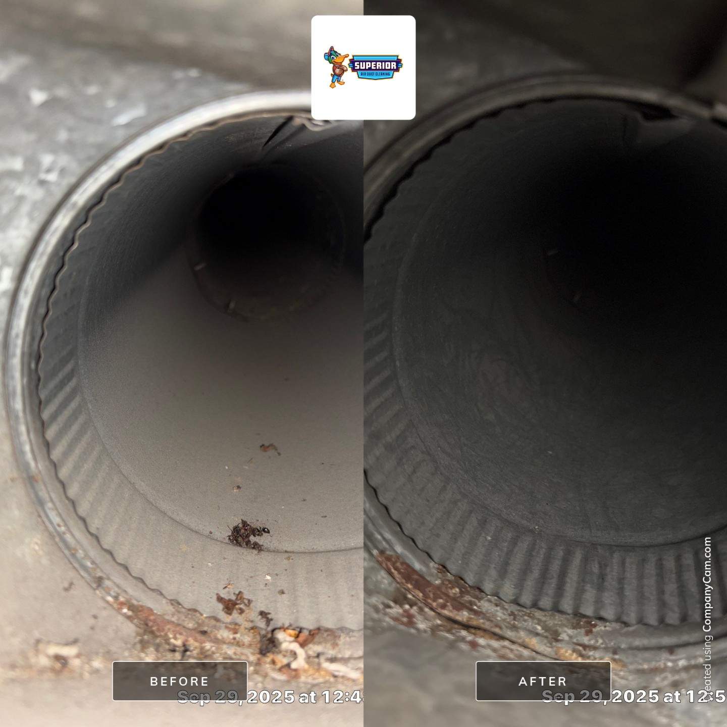 Air Duct Cleaning With a Vacuum Truck in Youngstown, OH by Superior Air Duct Cleaning