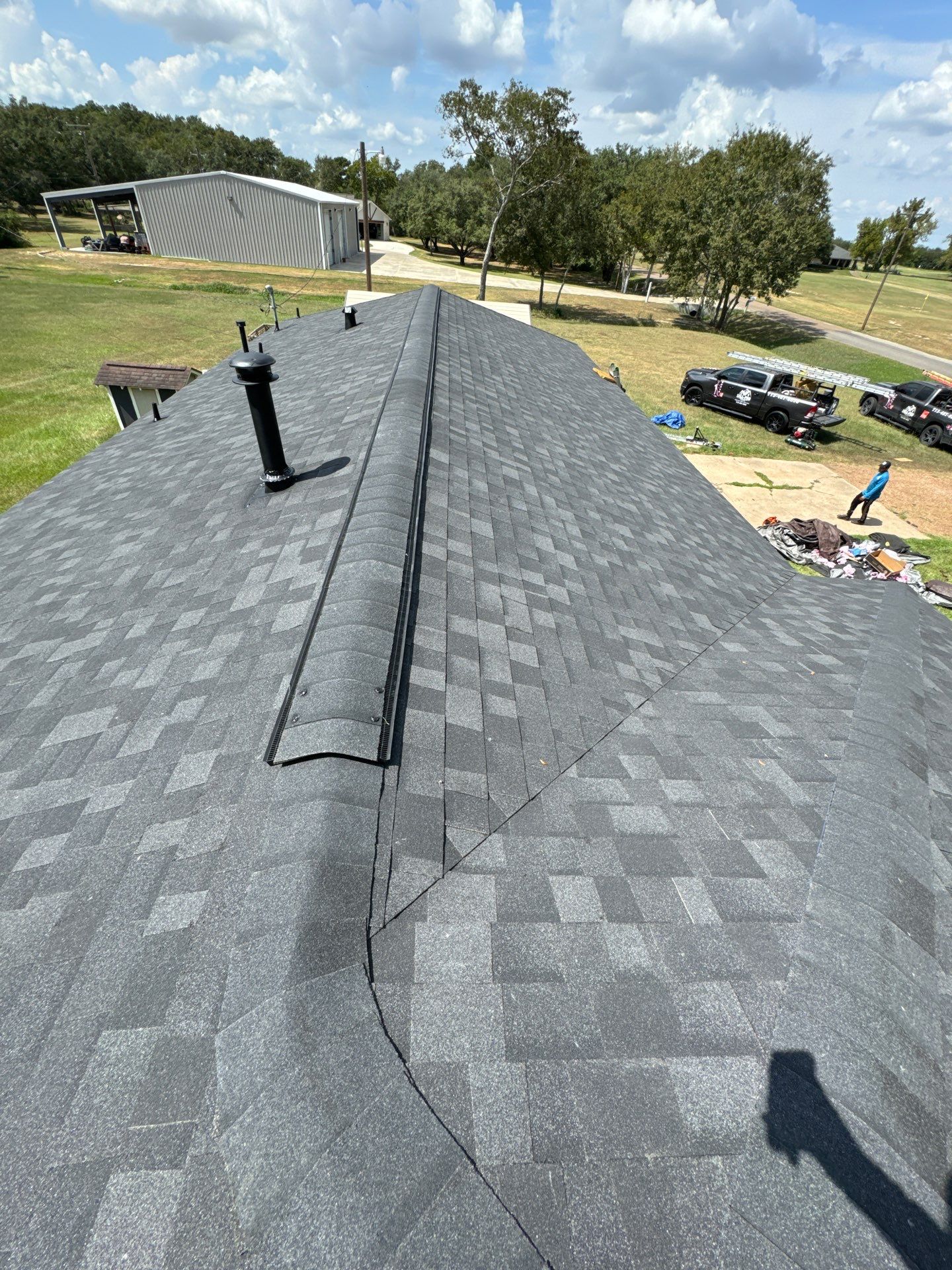 Residential Roofing Installation using Owen's Corning Duration (Lifetime) Shingles by Roof Repair Company