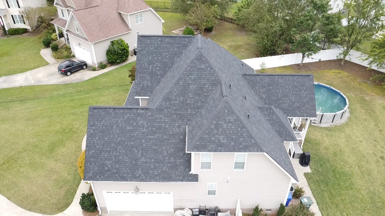 Roof Replacement Project in Winterville by Roofing Solutions