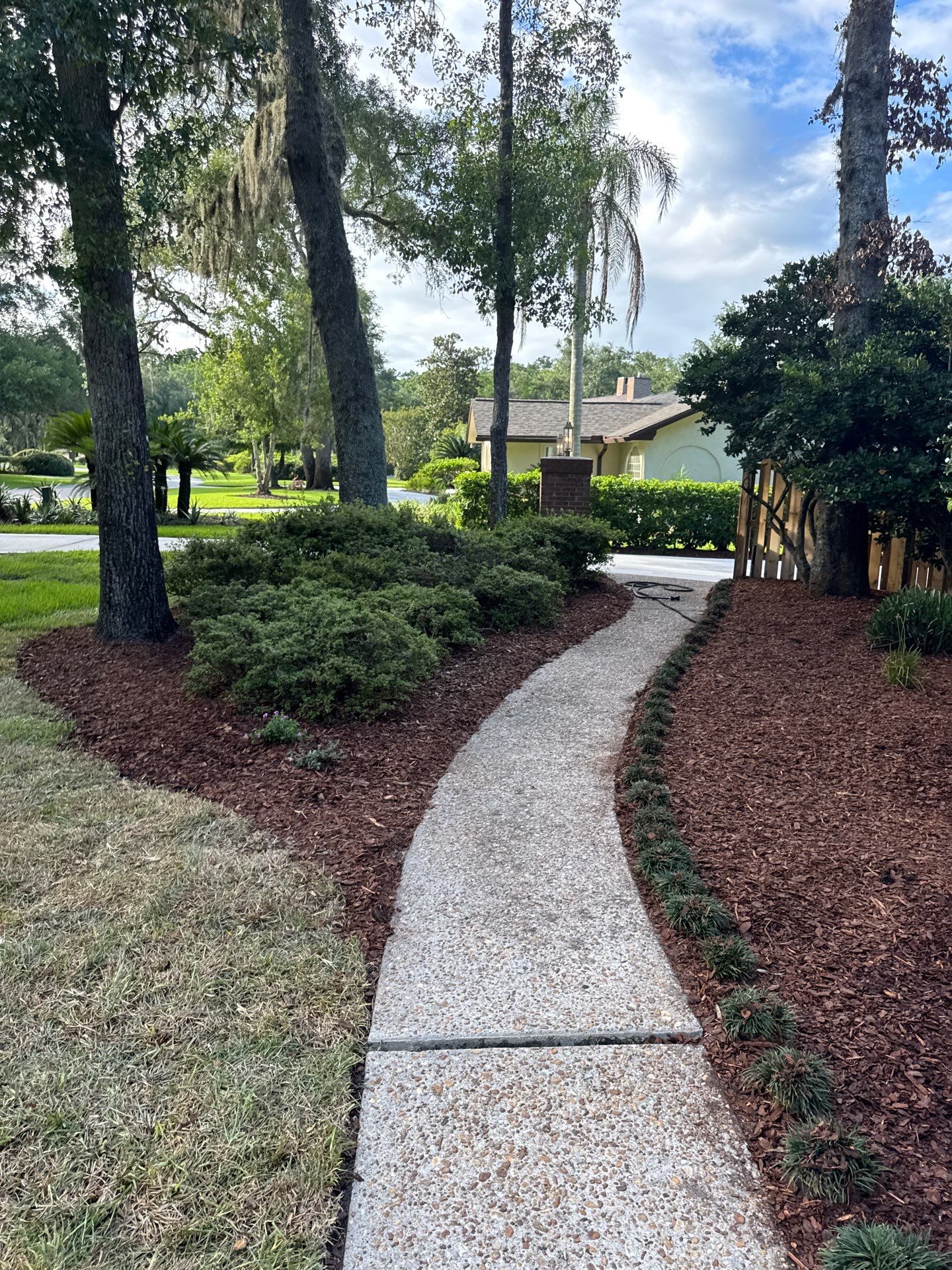 Deerwood Resident | Sod & Bed Design/Plant Installation by ProGreen Services
