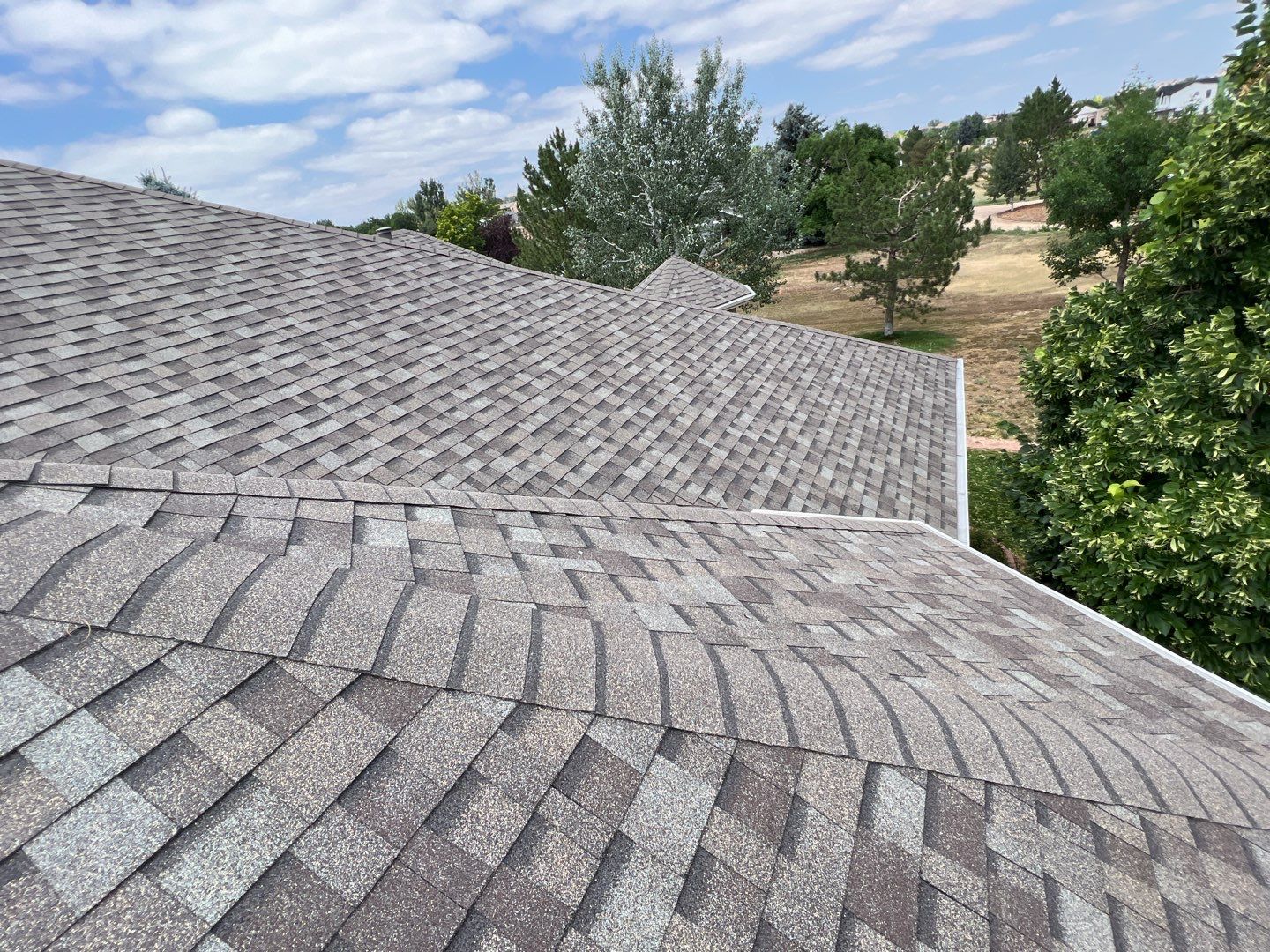 Residential Roofing Installation using Owens Corning TruDefinition - Driftwood  by A to Z Roofing