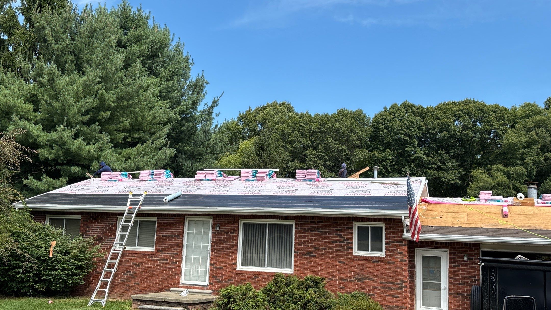 Roof Replacement using Owens Corning Onyx Black by 180 Contractors