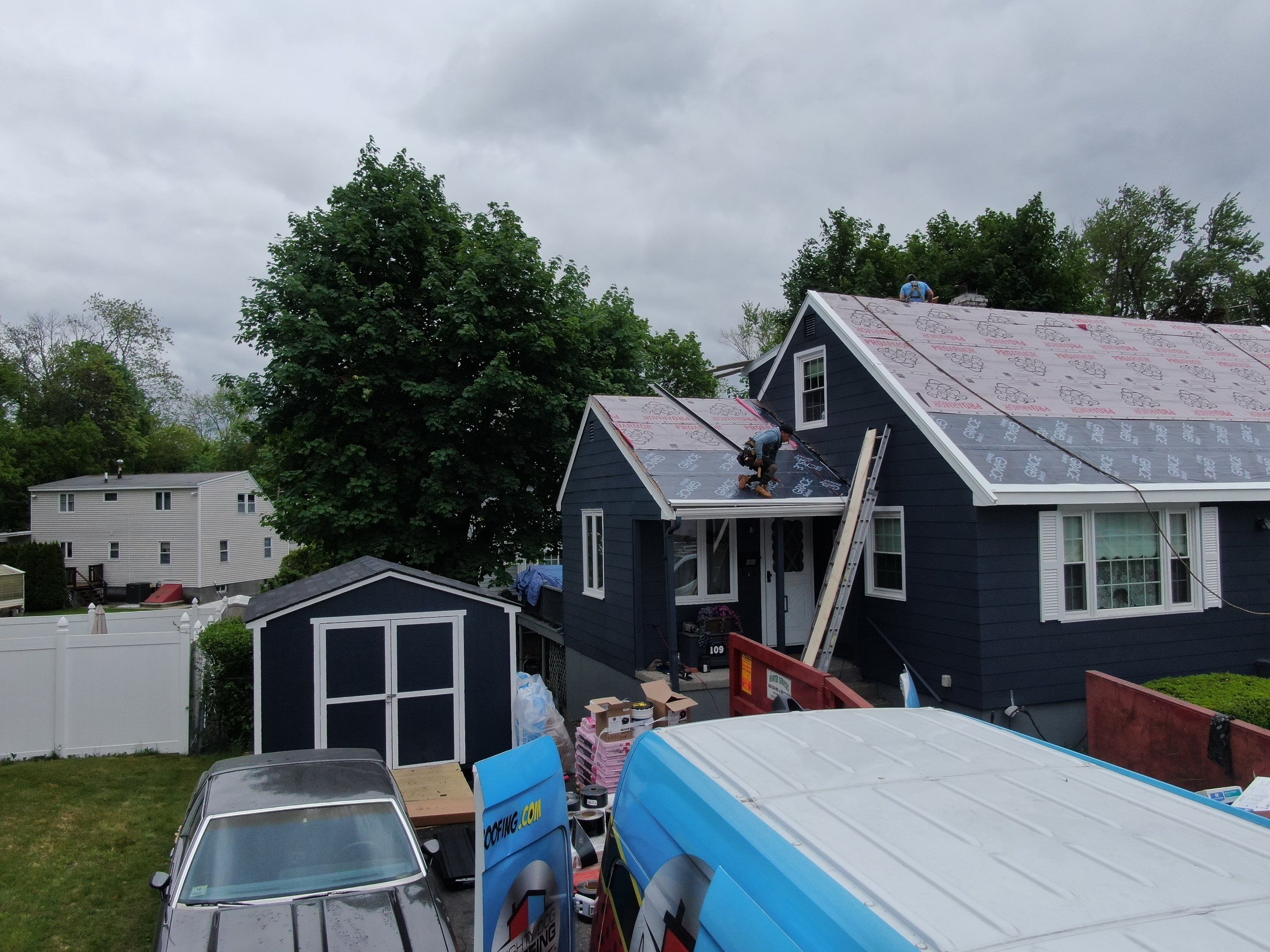 Roof and Flat Roof Membrane Replacement in Lowell, MA by Mighty Dog Roofing of Greater Middlesex County