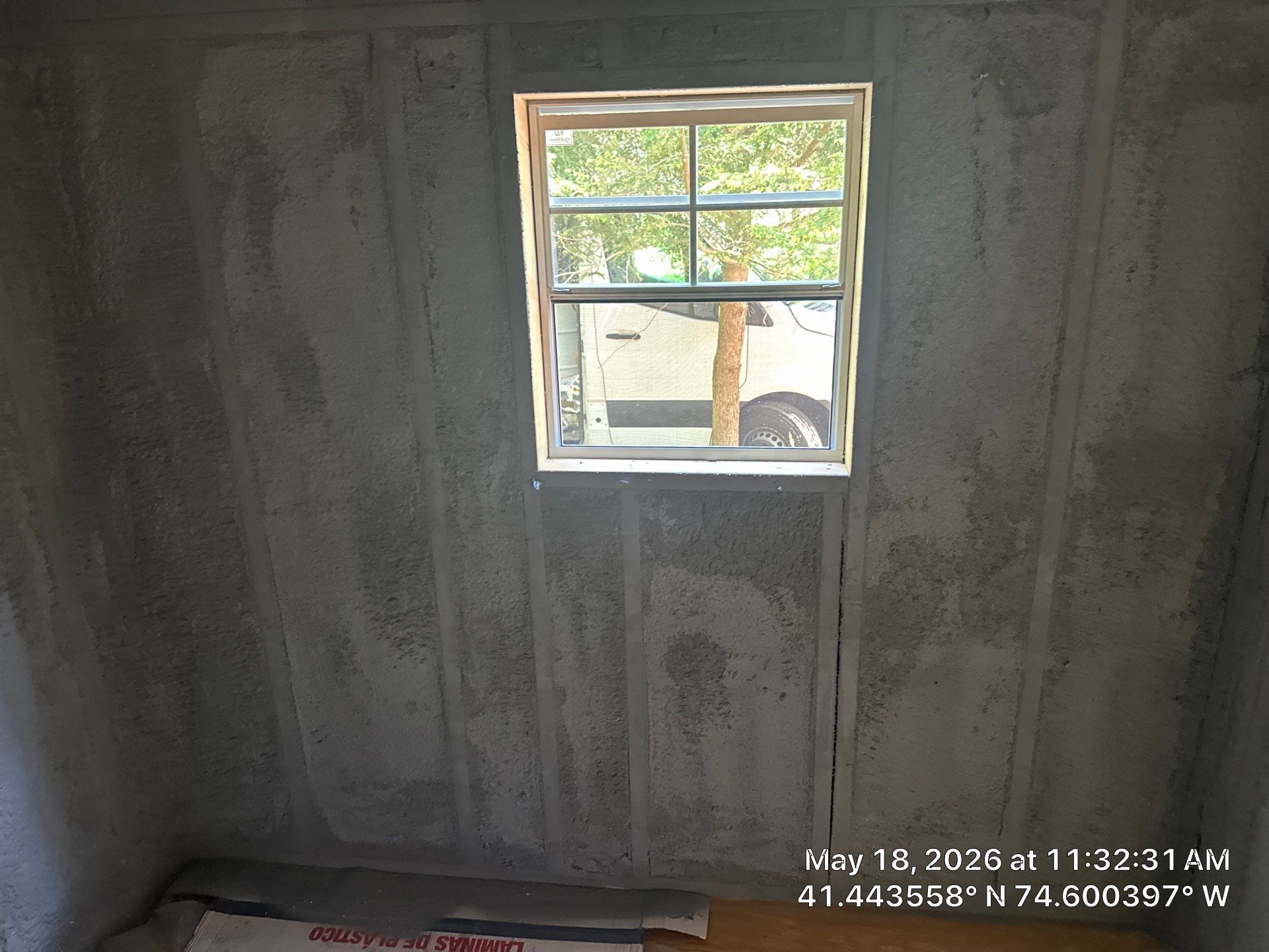 Shed Insulation using Closed Cell Spray Foam by NYS Foam & Energy
