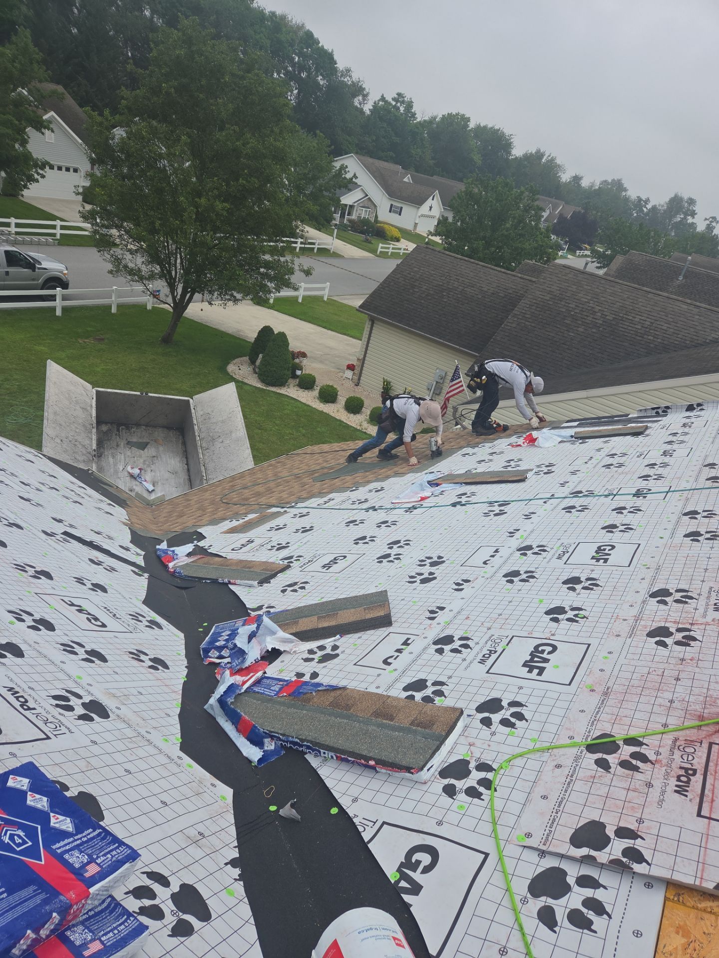 Gaf / Hdz Roof Installation- Shakewood by Teflon Roofing