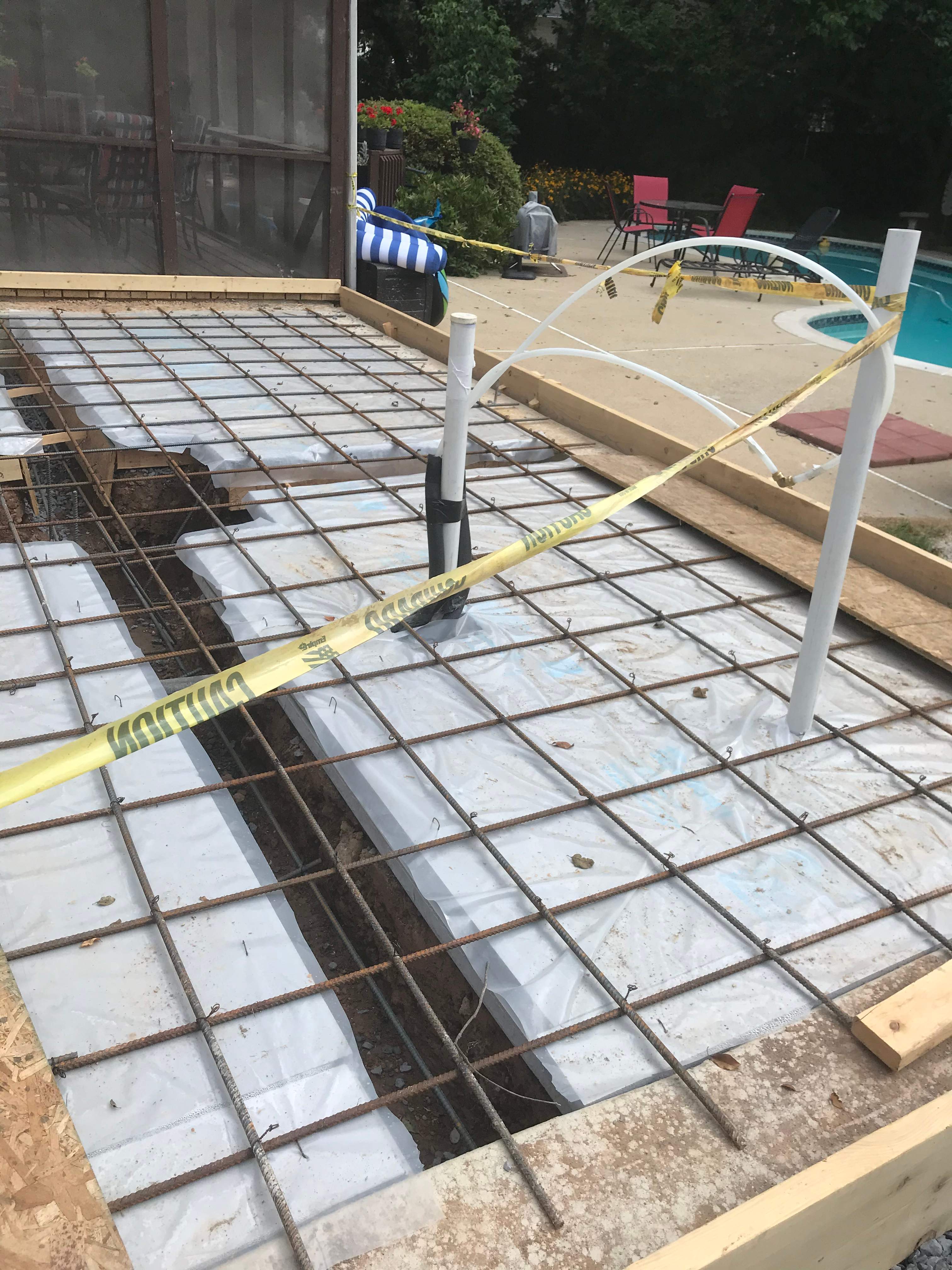 laundry and Cabana bath addition, Vienna, VA by Fairfax Contractors, LLC