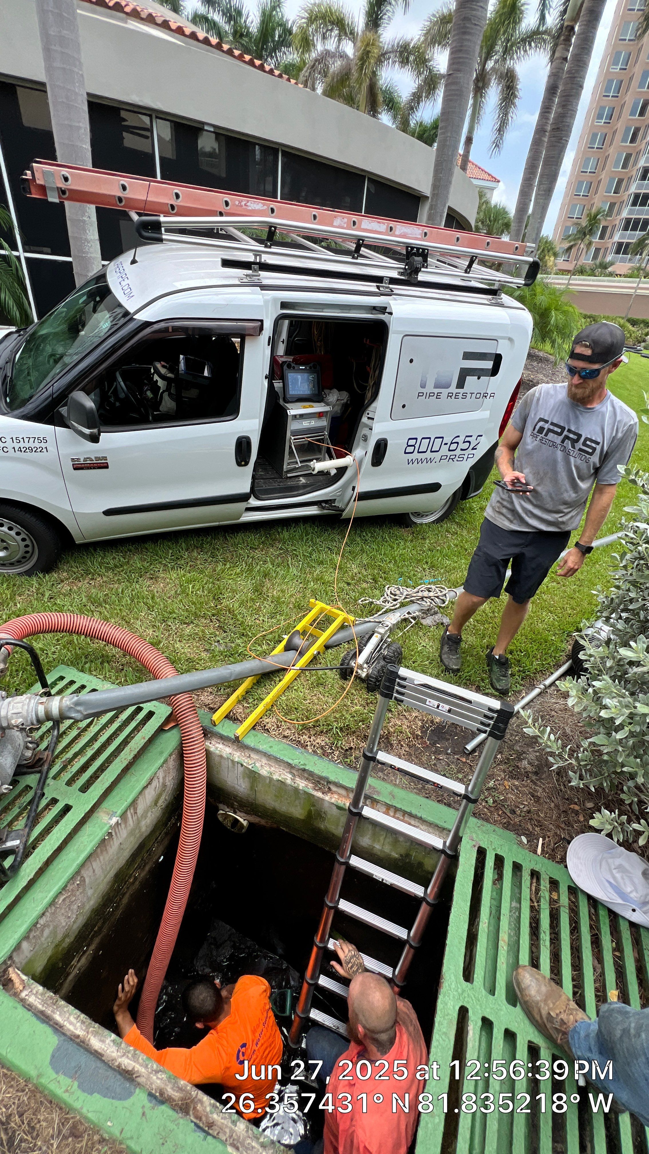 Bonita Bay Condo Stormwater Maintenance with PRS by Don Mar, Inc. Storm Water Solutions