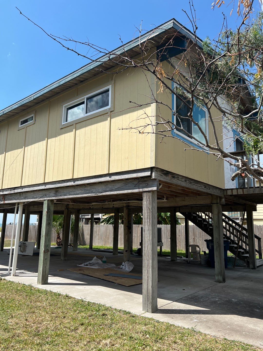 Beach house Remodel by Bayfront Roofing and Construction