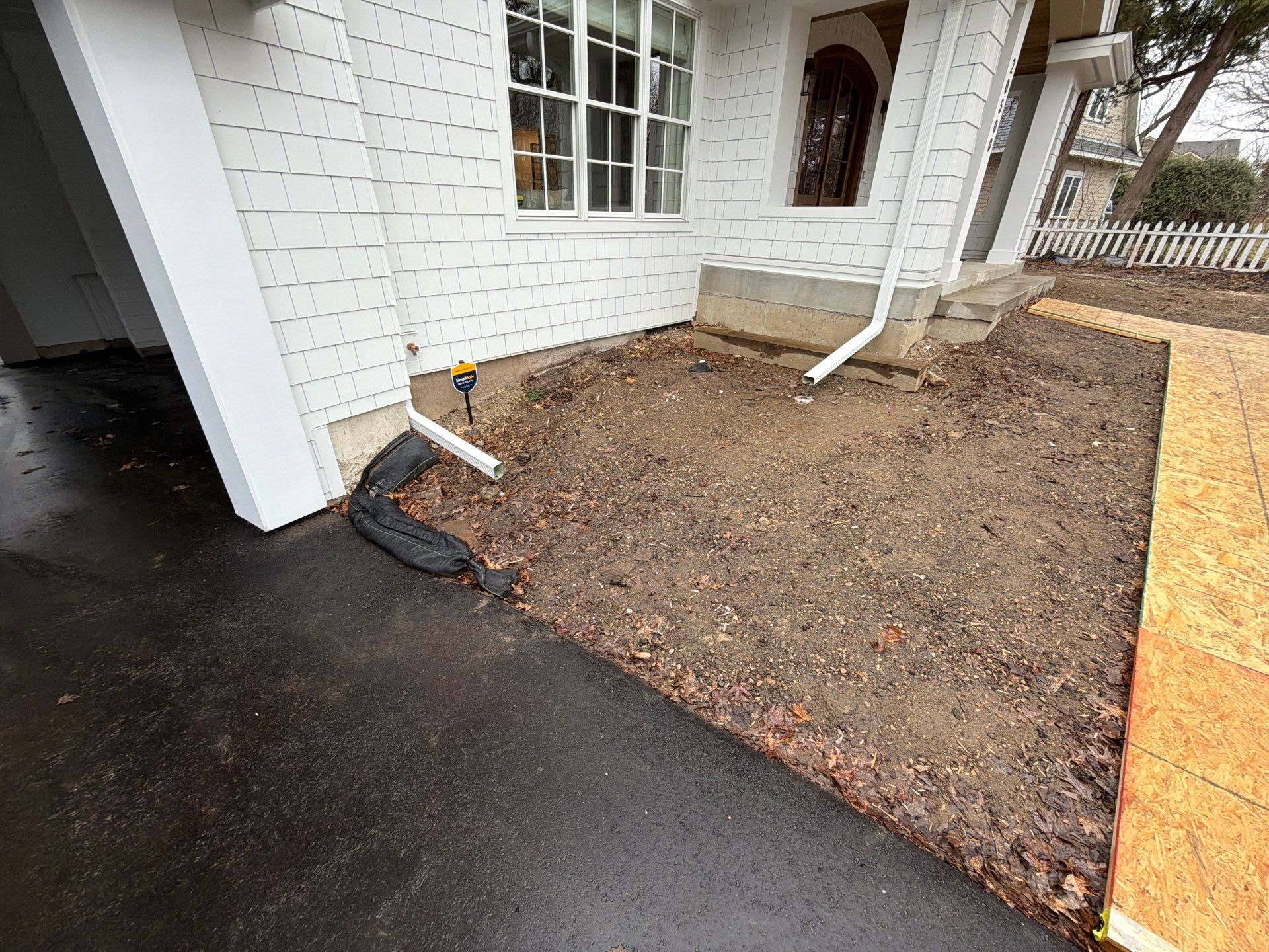 New build Landscape Renovation by Sota landscaping