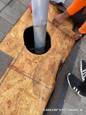 Roof Repair Booth
