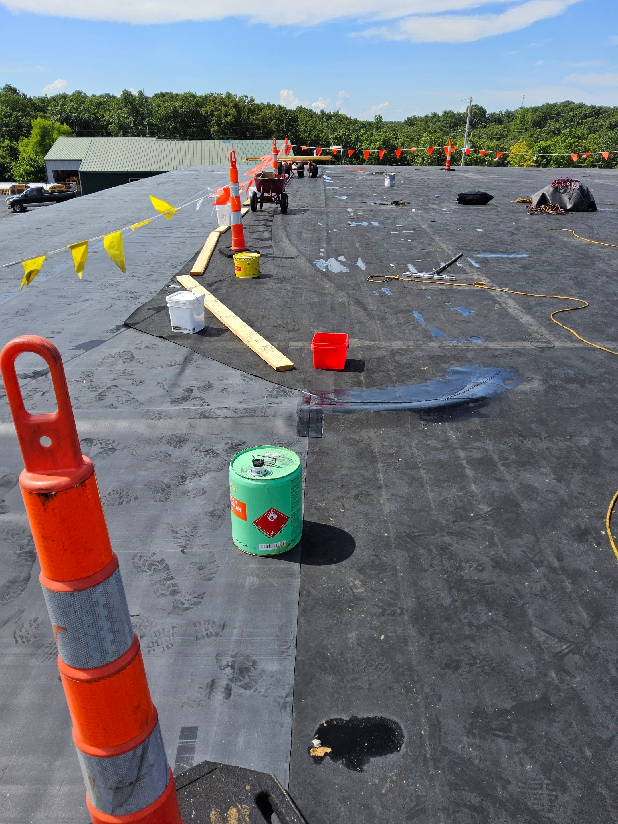 Project in De Soto by St. Louis Roofing Company