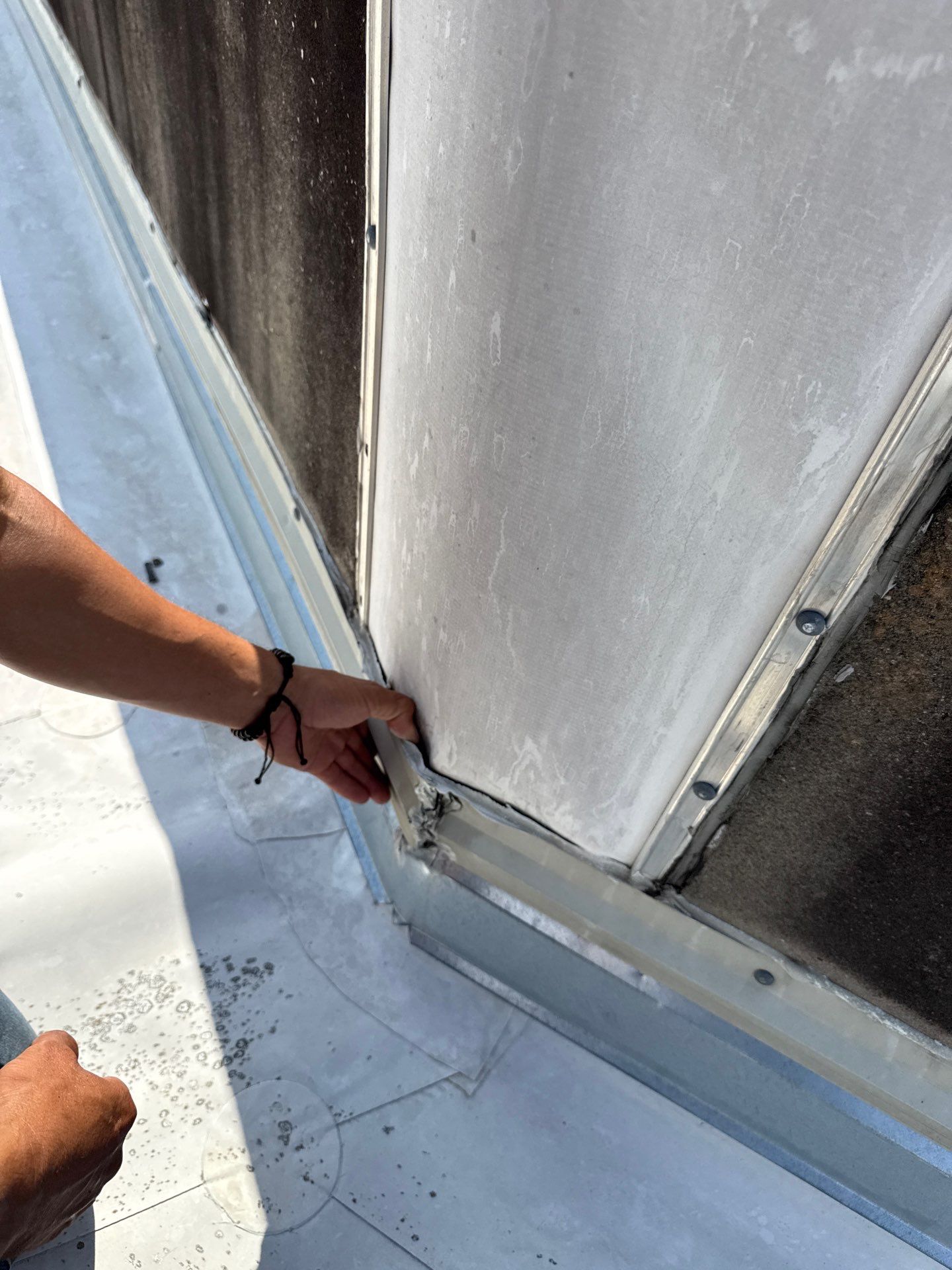 TPO Commercial Roof Replacement in The Woodlands by Abbott Roofing Company