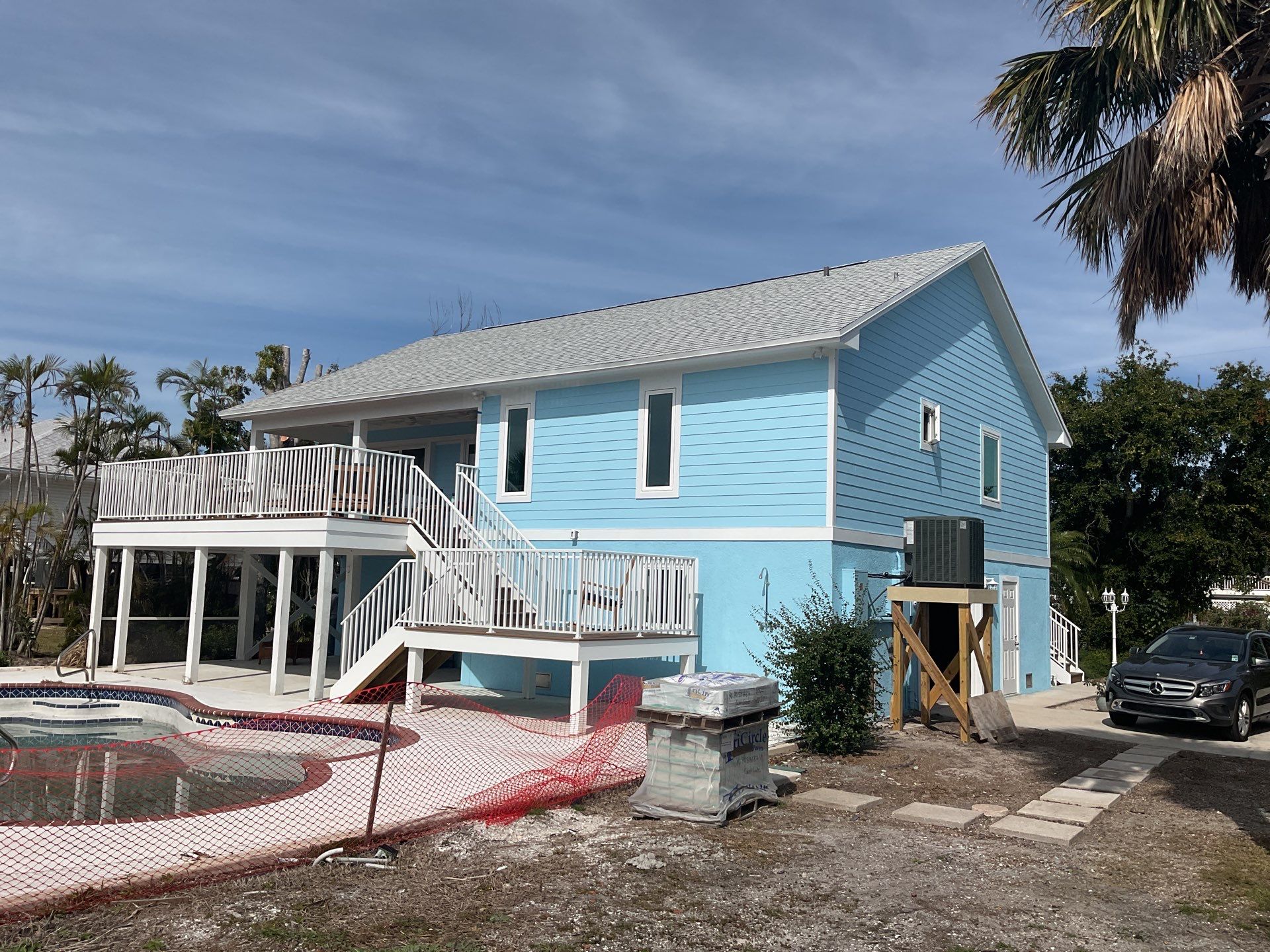 3X4 Elbow Downspouts in Sanibel FL by Gutter Professors
