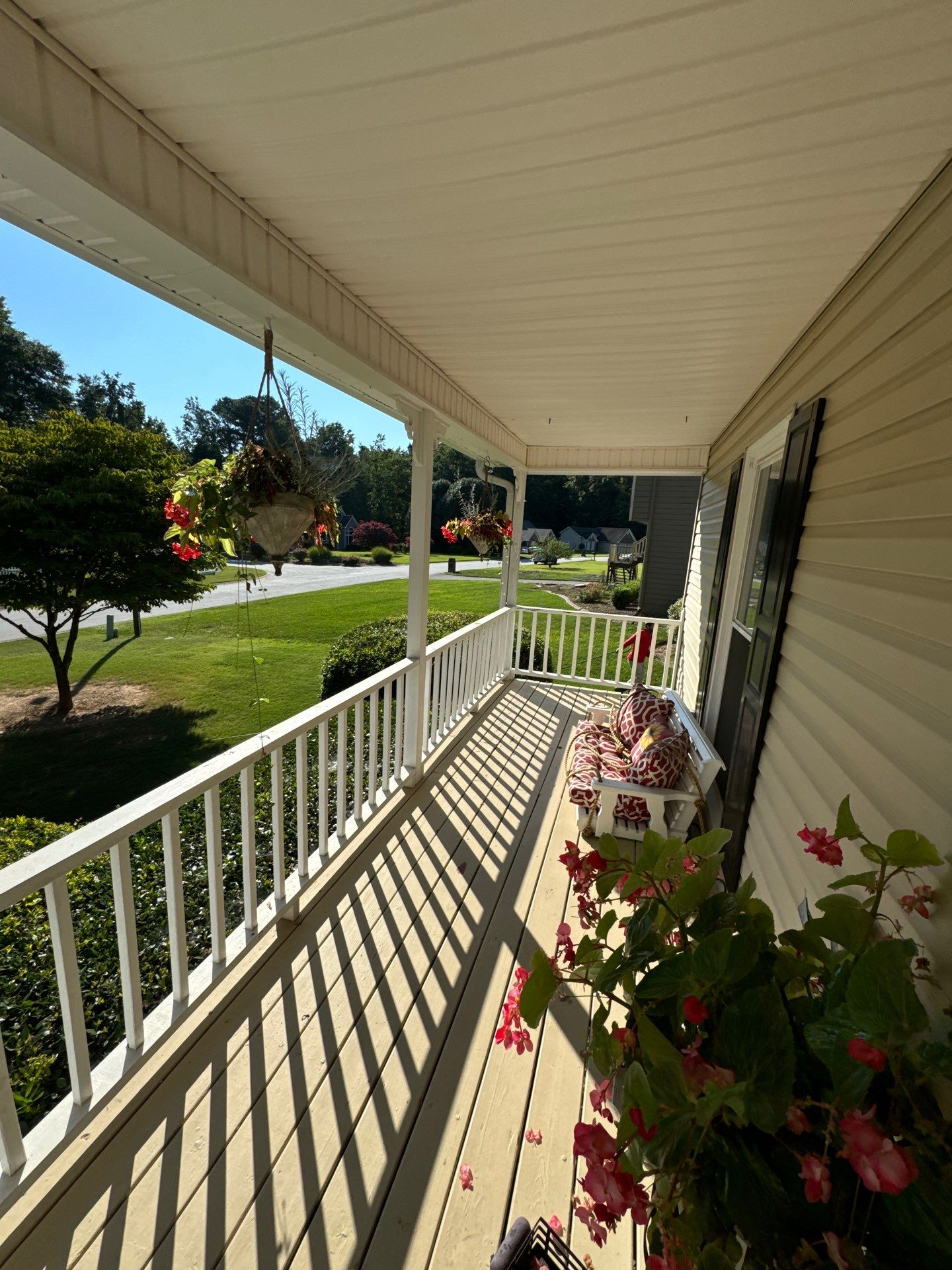 Elevated Deck Construction and Front Porch Renovation in Powder Springs by Swift Home Renovations