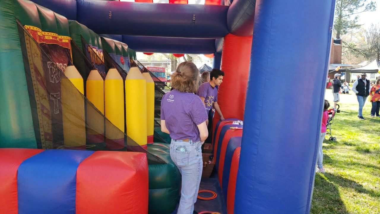 Charlies Hart Foundation Carnival Fundraiser using labor by Power Wash Masters LLC