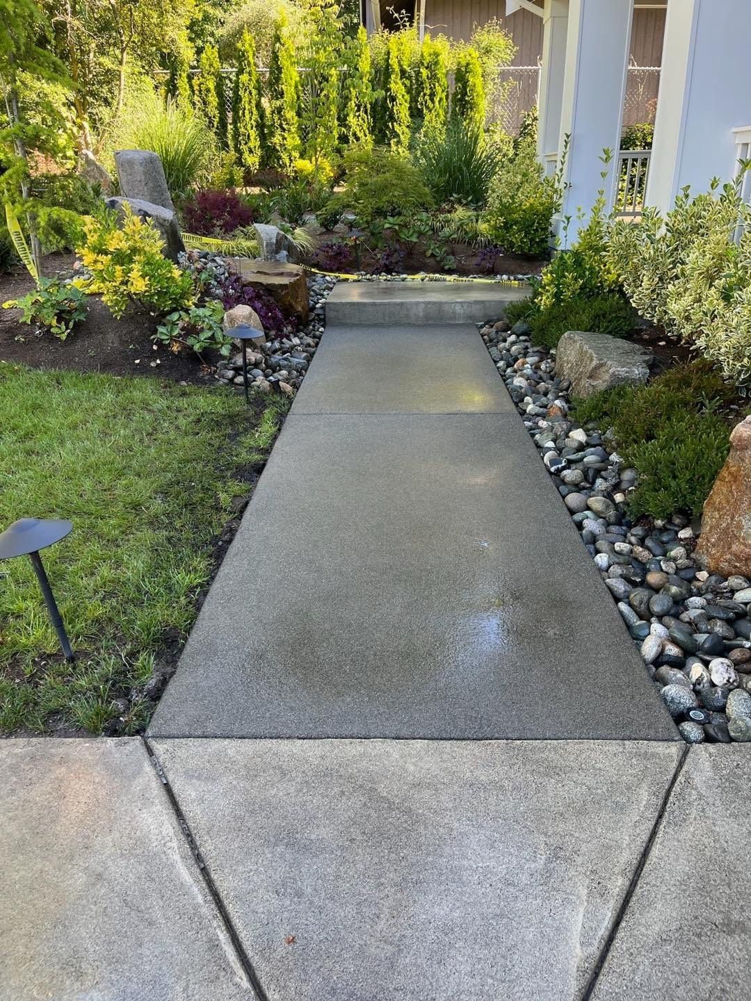 MN Custom Homes | Concrete Walkway by Jireh Asphalt & Concrete Inc 