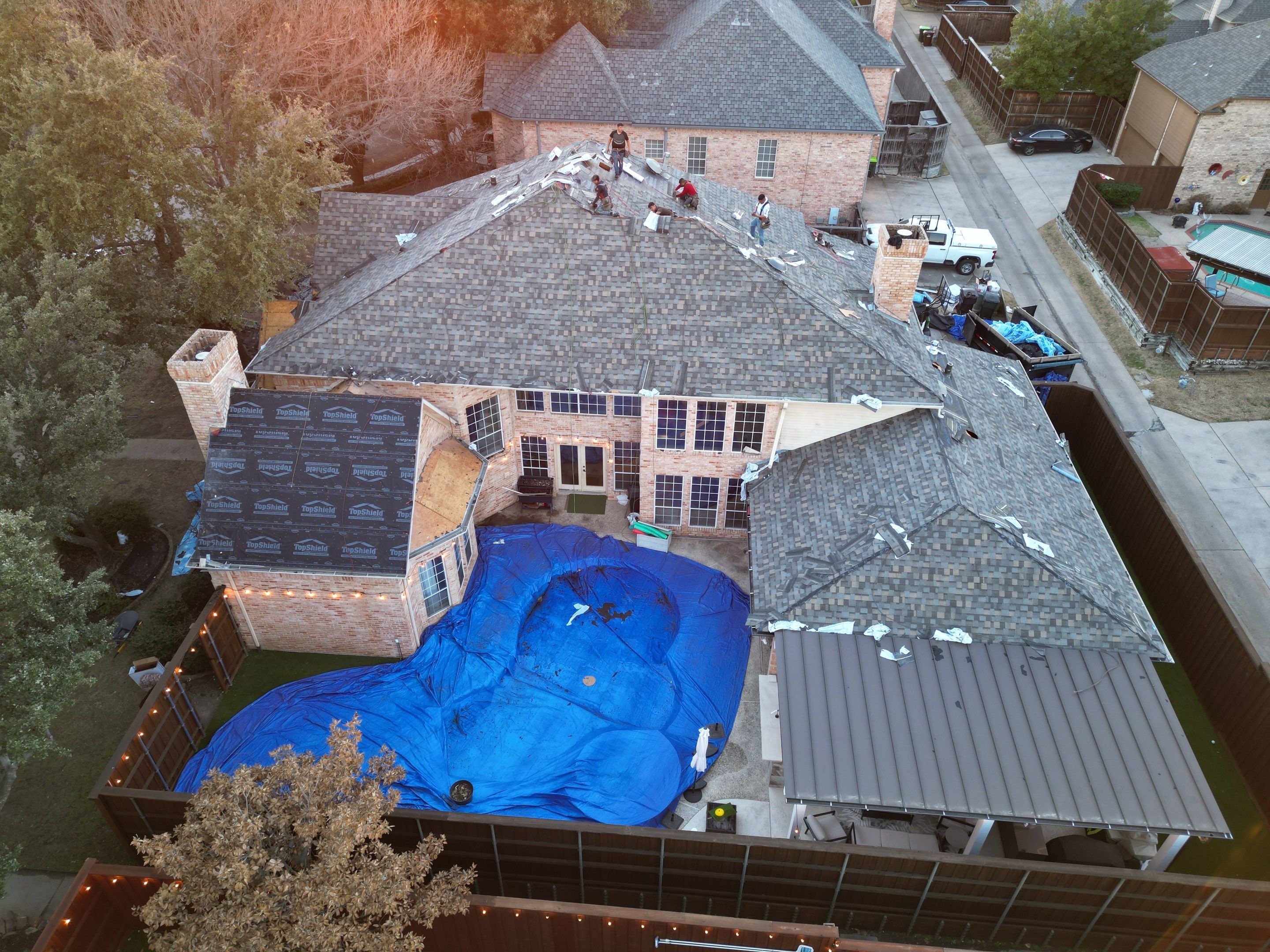 Project in Plano by Ultra Roofing