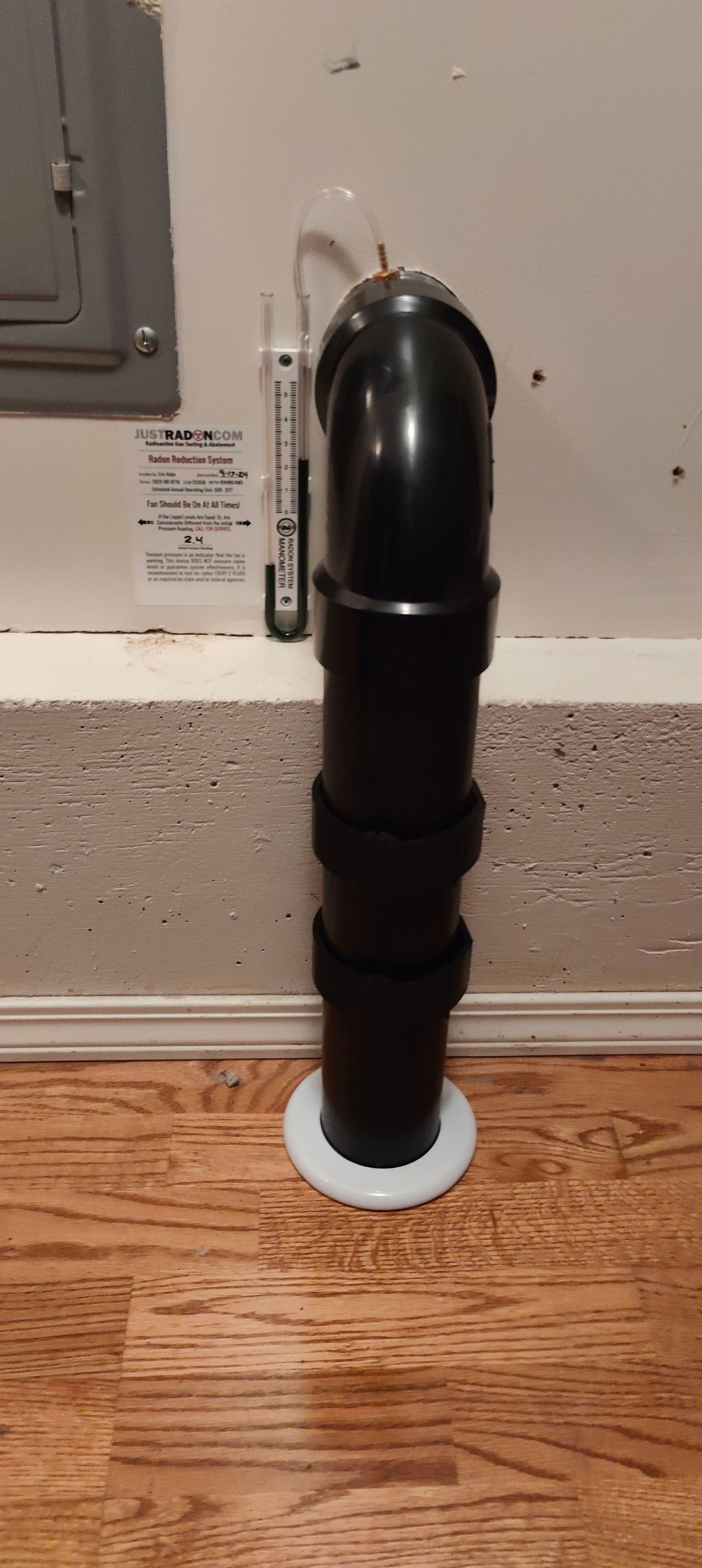Subslab Radon System by JustRadon.Com