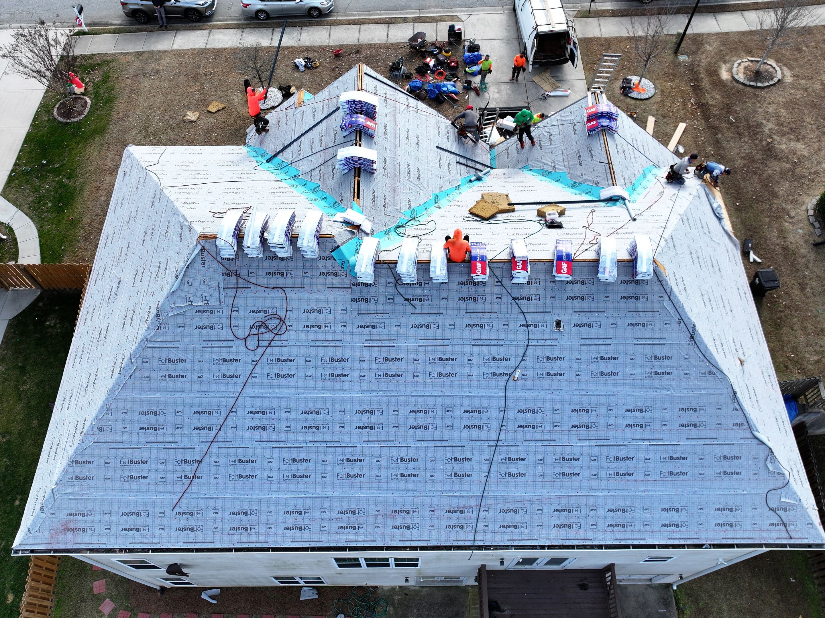 GAF Timberline HDZ in Charcoal by Element Pros Roofing, LLC