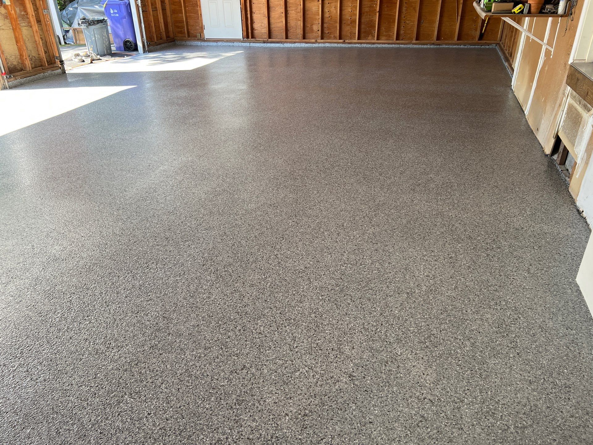 Vintage Silverado Garage Coating by NG Masonry & Construction LLC