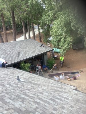 Residential Roofing Installation using Owens Corning Roofing Shingles