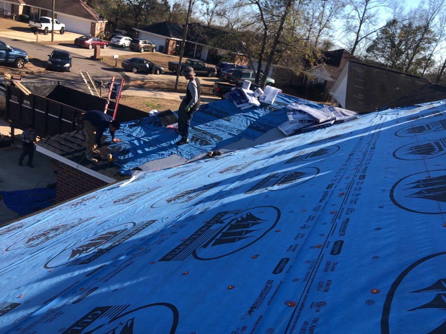 Residential Roofing Installation using Roof Replacement by American Roofing & Construction LLC