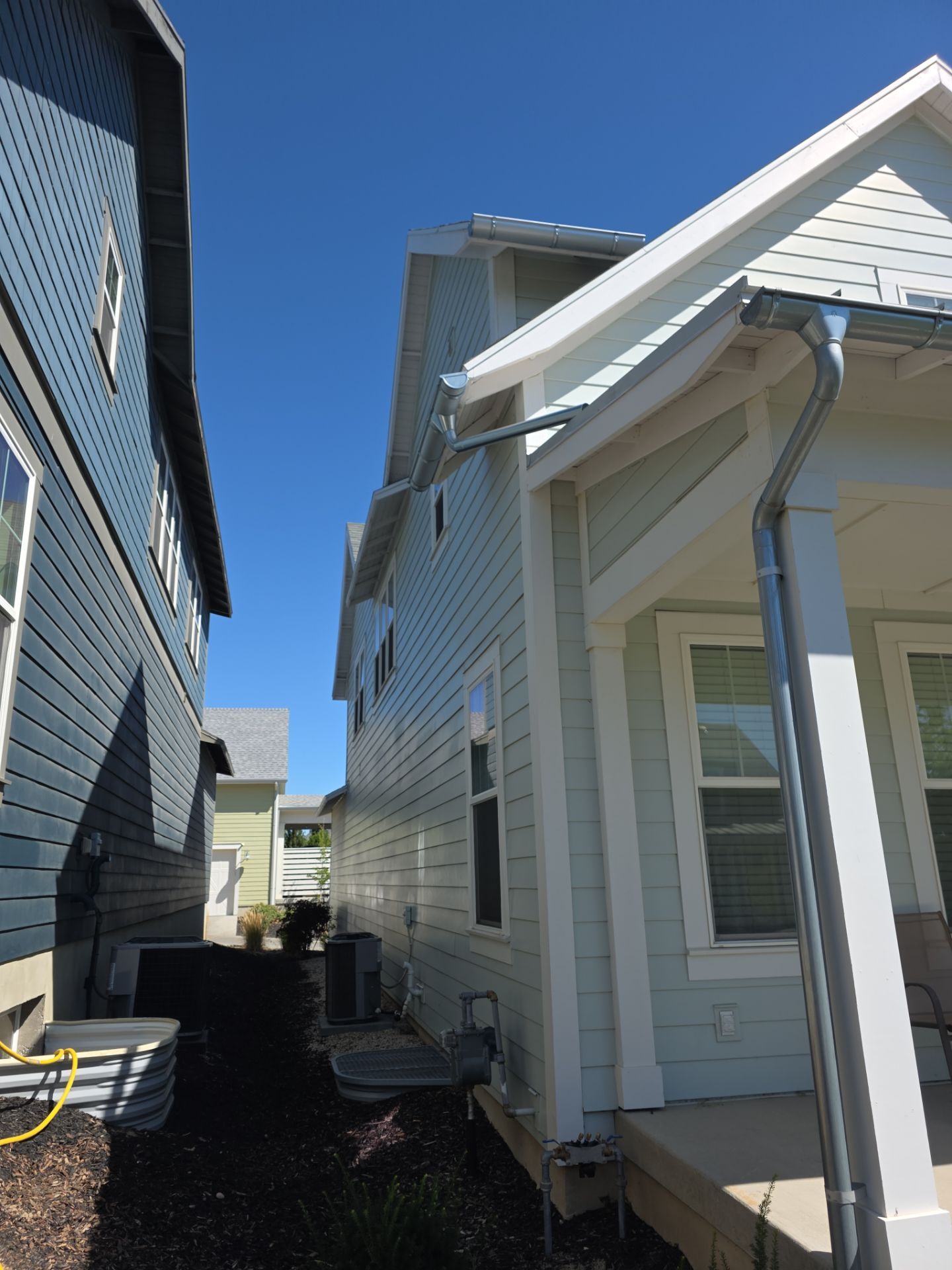 Project in South Jordan by Master Rain Gutters.