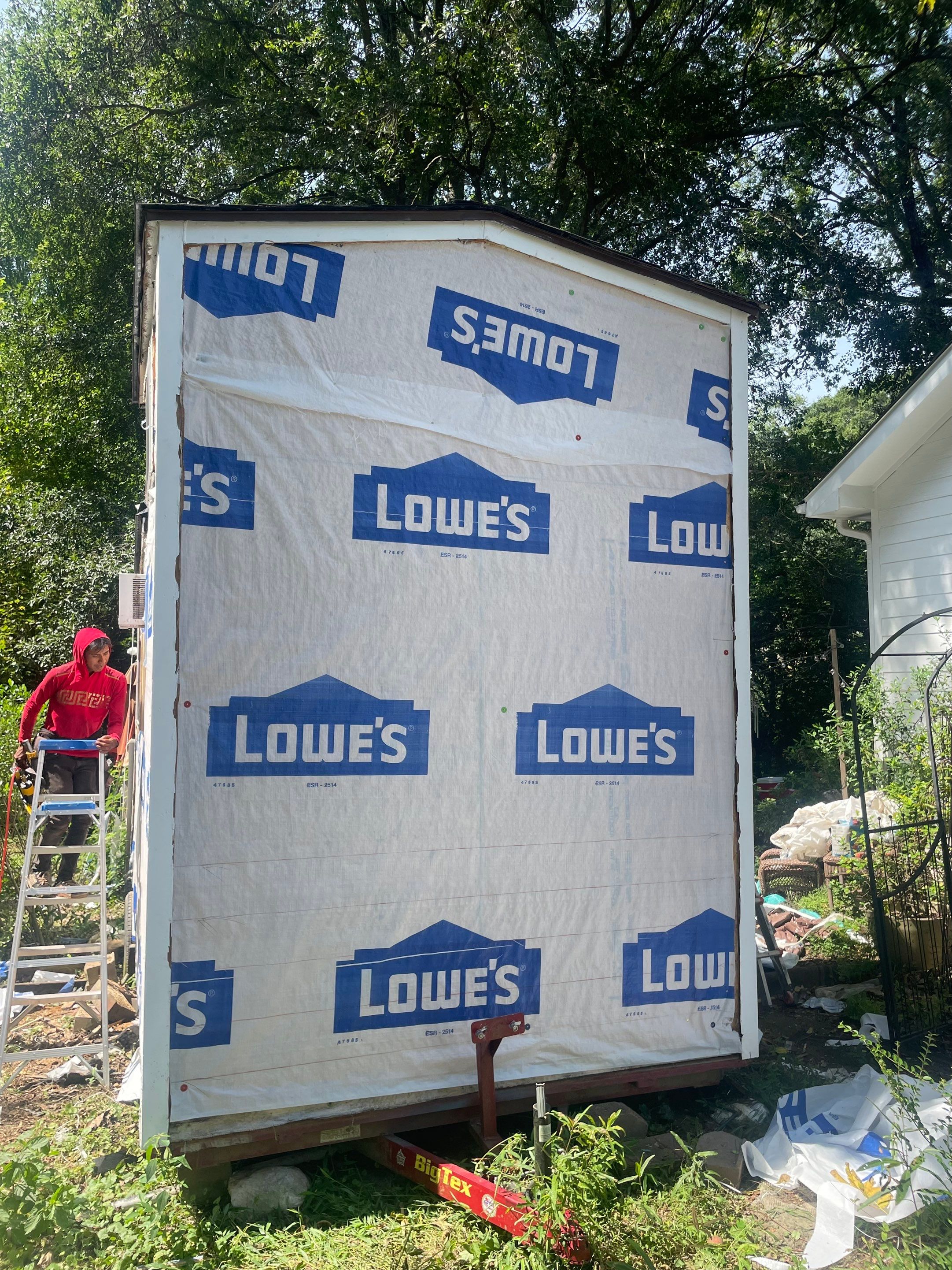 tiny home remodel- siding,paint,roofing by Nailed It Roofing & Remodeling LLC