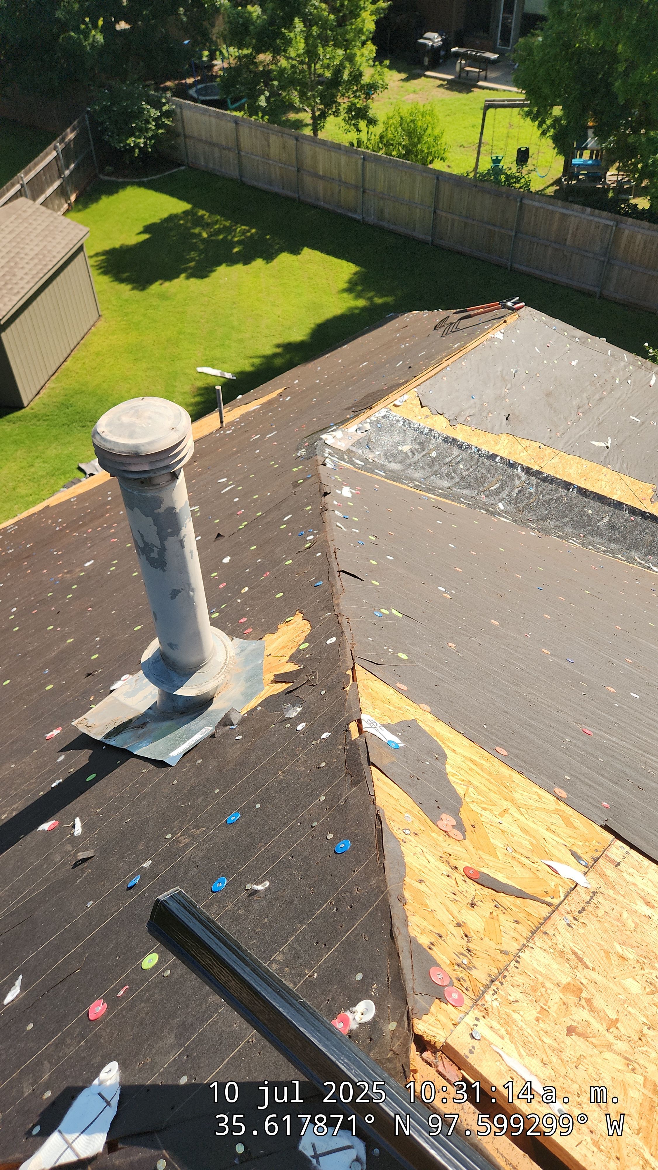 Residential Roofing Installation using GAF by Castillo Roofing