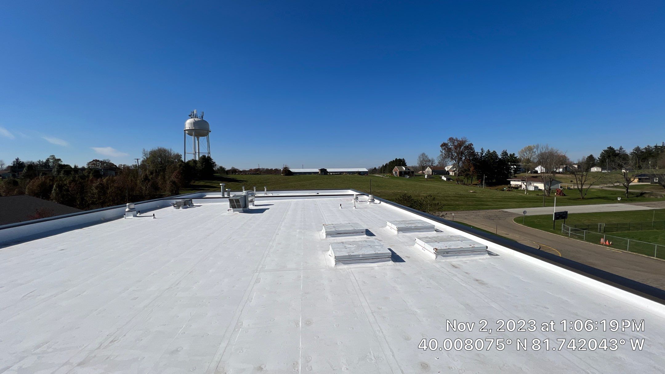 East Muskingum Middle School Roof by Gold Star Roofing LLC 