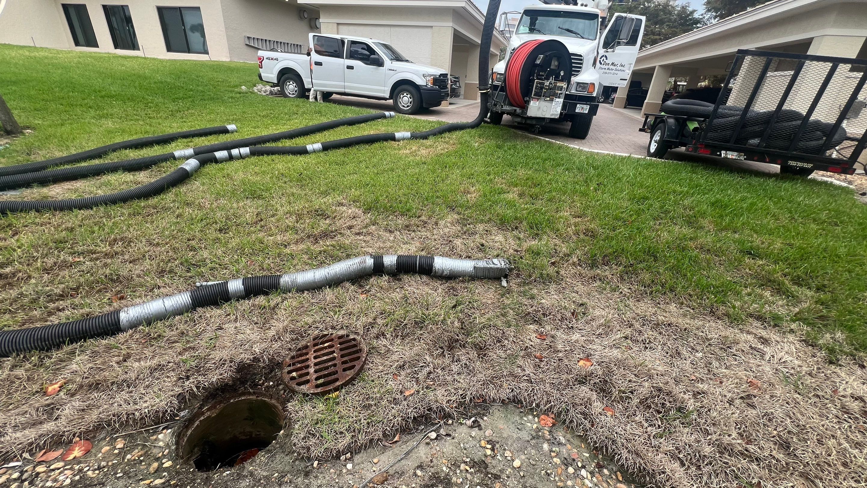 Condo Storm Water System Maintenance by APS Power & Water