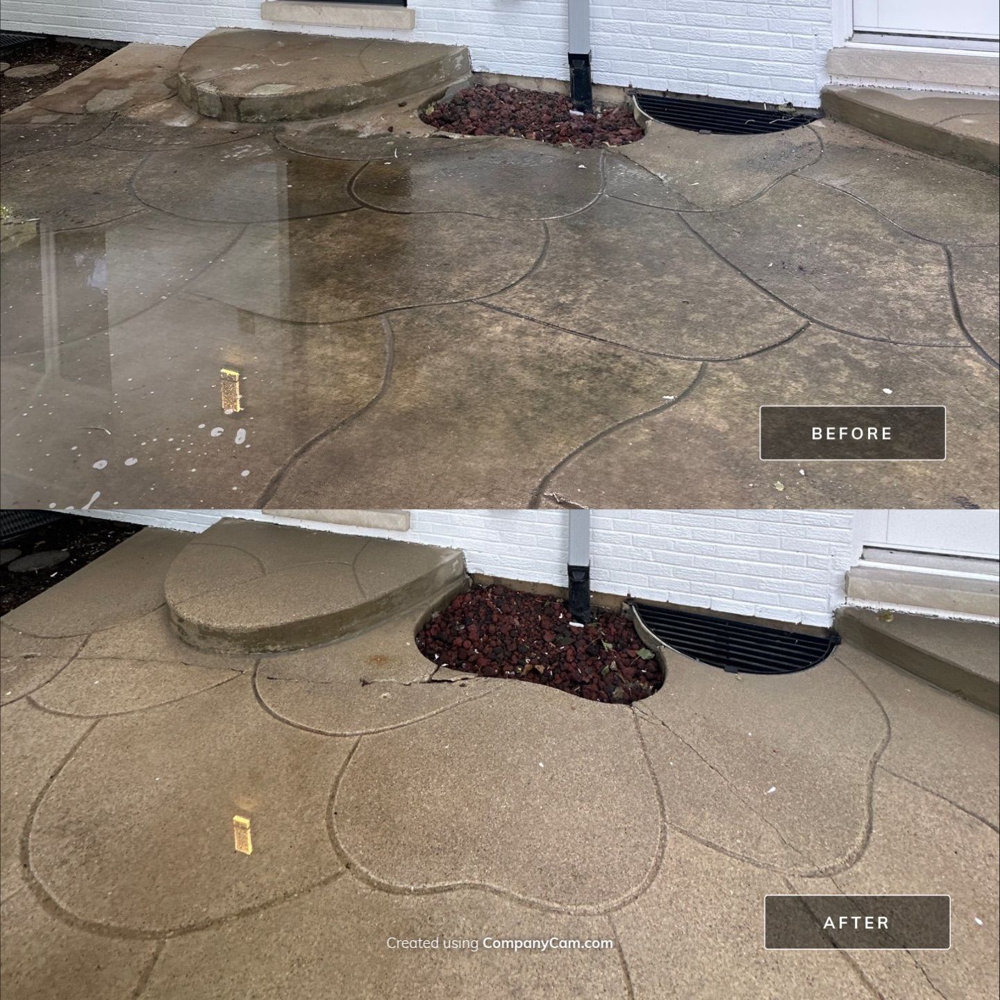 Project in Long Grove by Simmons Power & Soft Washing