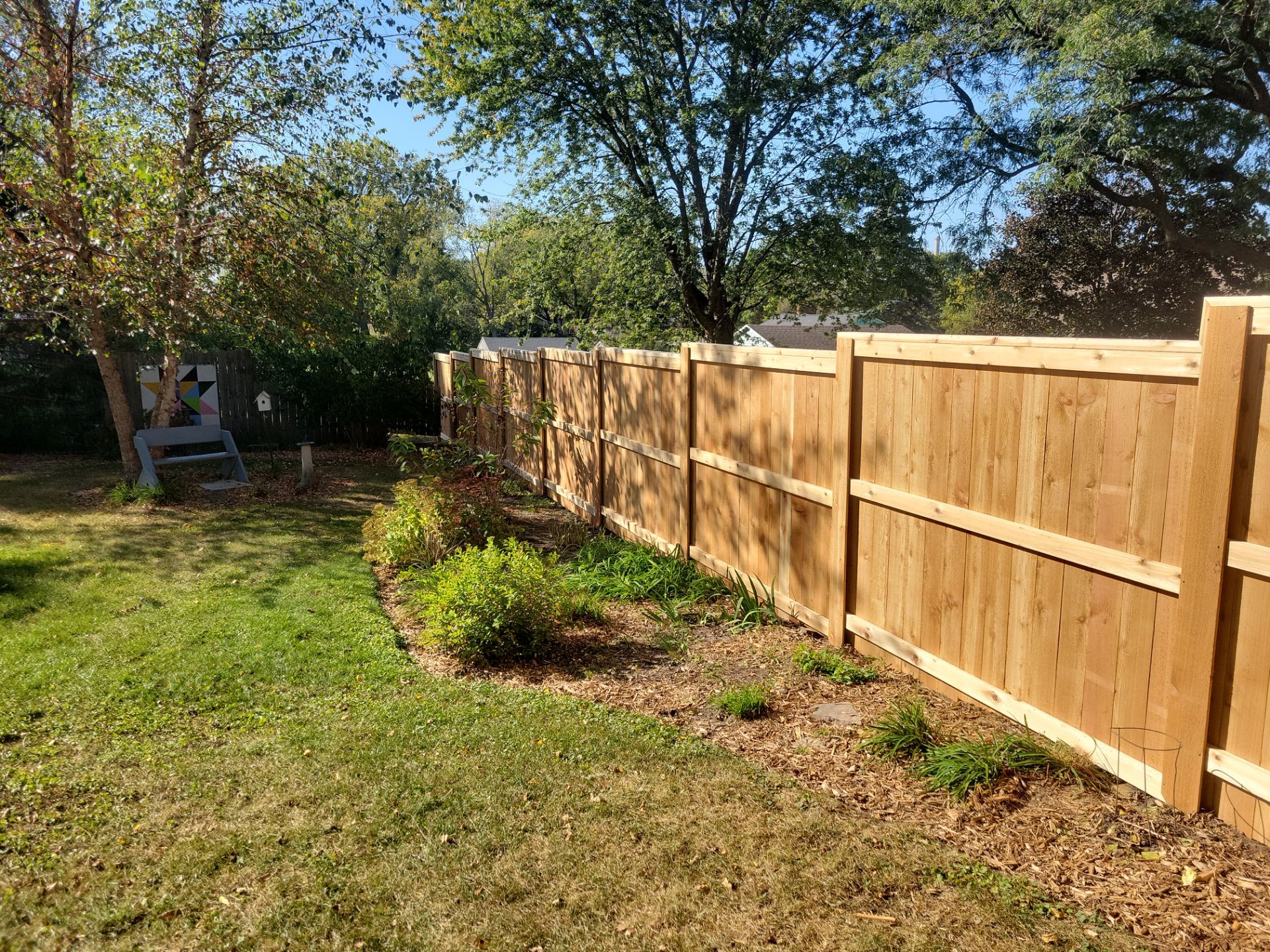 Project in Cedar Falls by Perfect Picket Fence and Stain