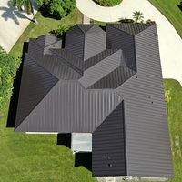 24ga 1.5" Mechanical Seam Dark Bronze  by Total Roofing System The Metal Roof Experts