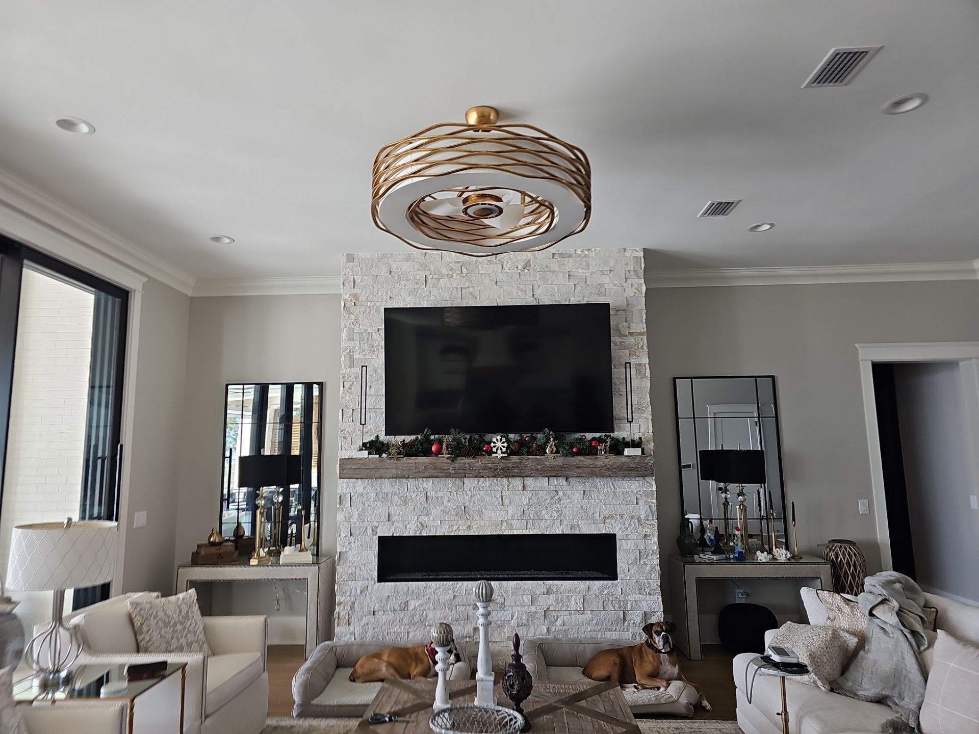 Interior Design Installation Support Portfolio by Hangman Mounting & Installation