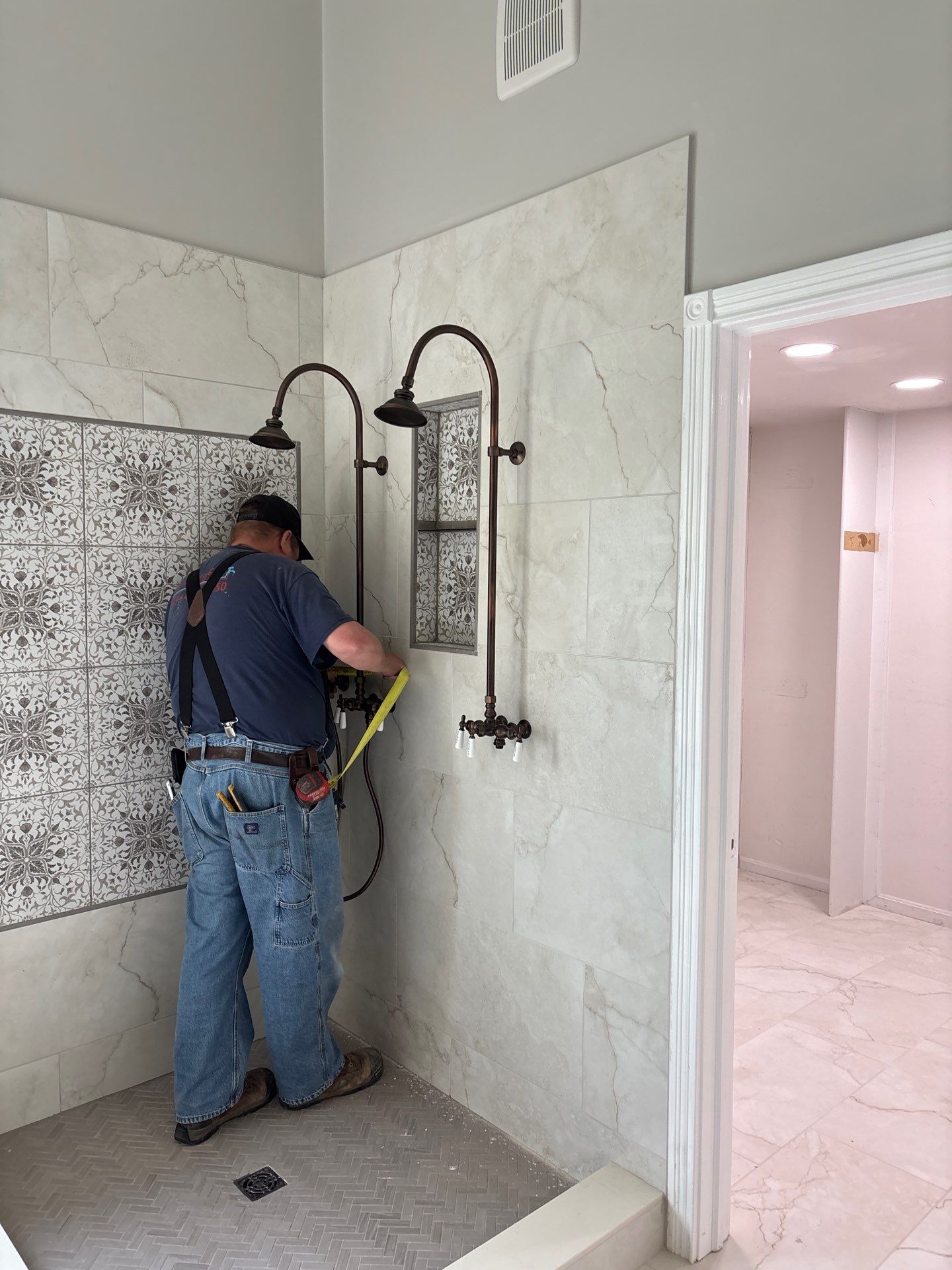 Full Master Suite Remodel by Footprints Floors Kentucky