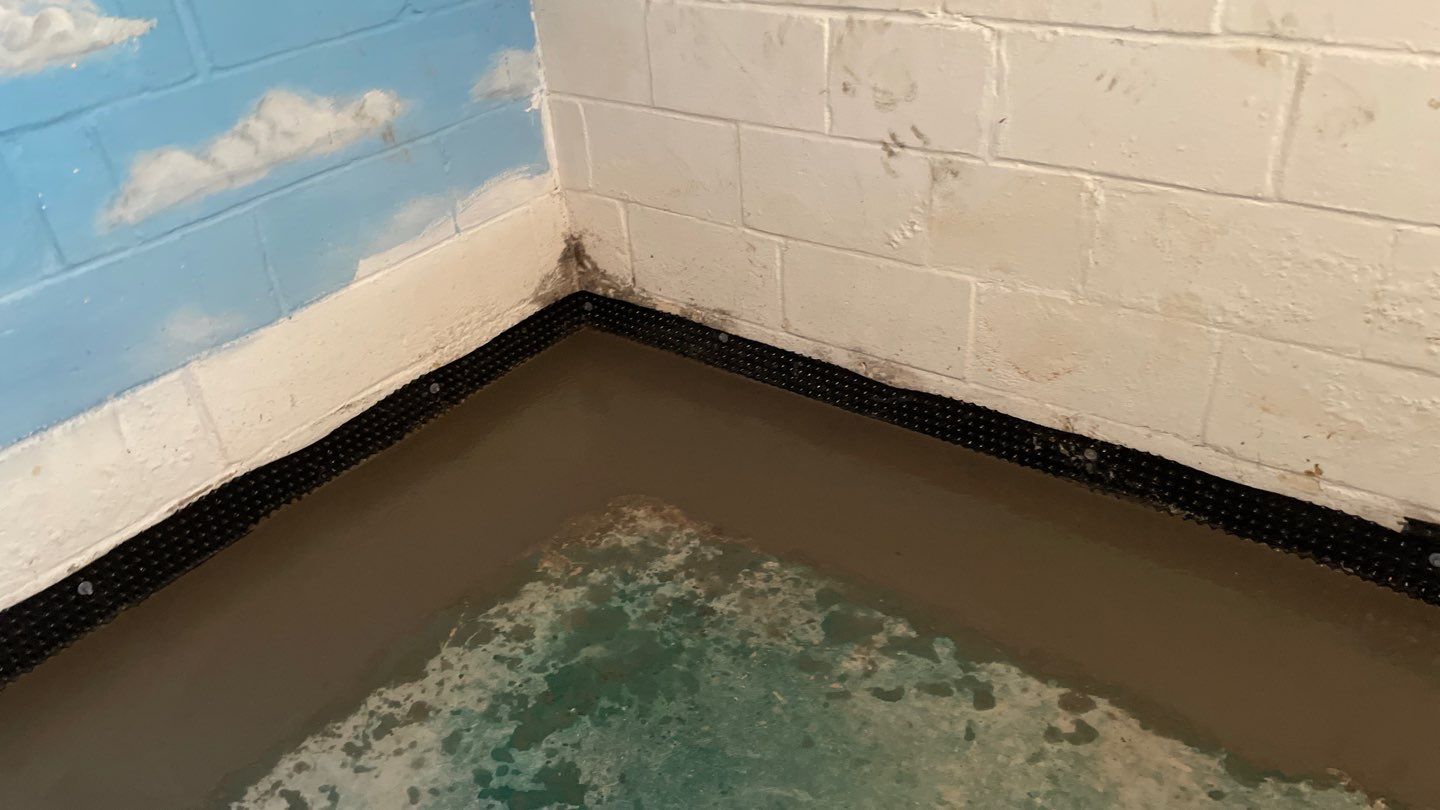 Completing the Connection for Lisa's Drain Tile System by Waterproofing Northeast