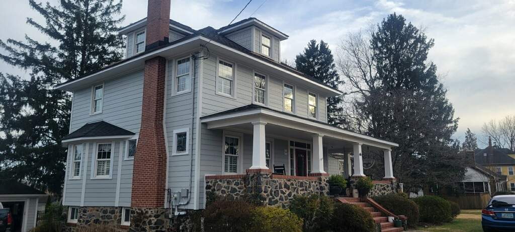 Siding Replacement using James Hardie siding by American Home Contractors