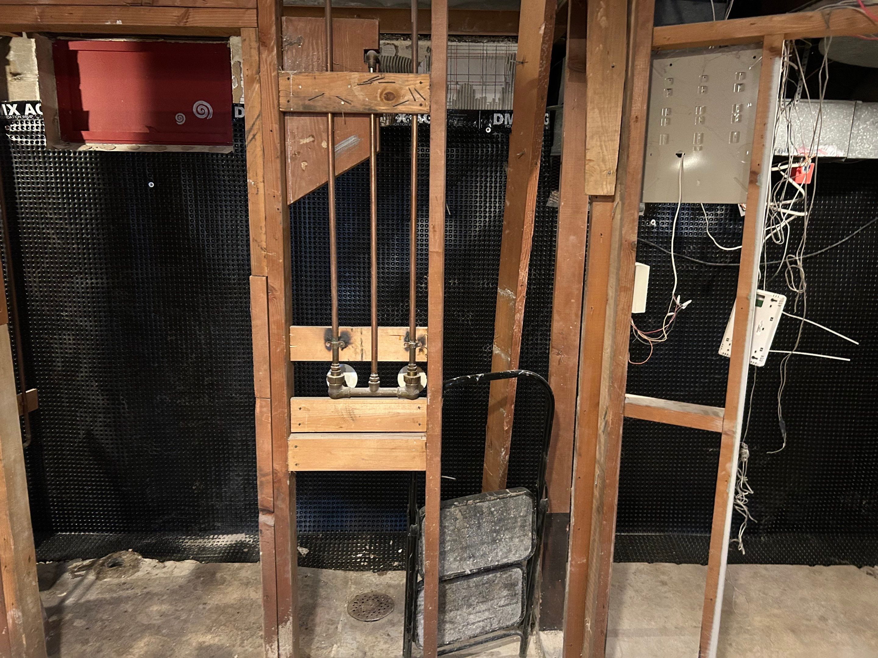 Drain tile for a General Contractor Partner by Waterproofing Northeast