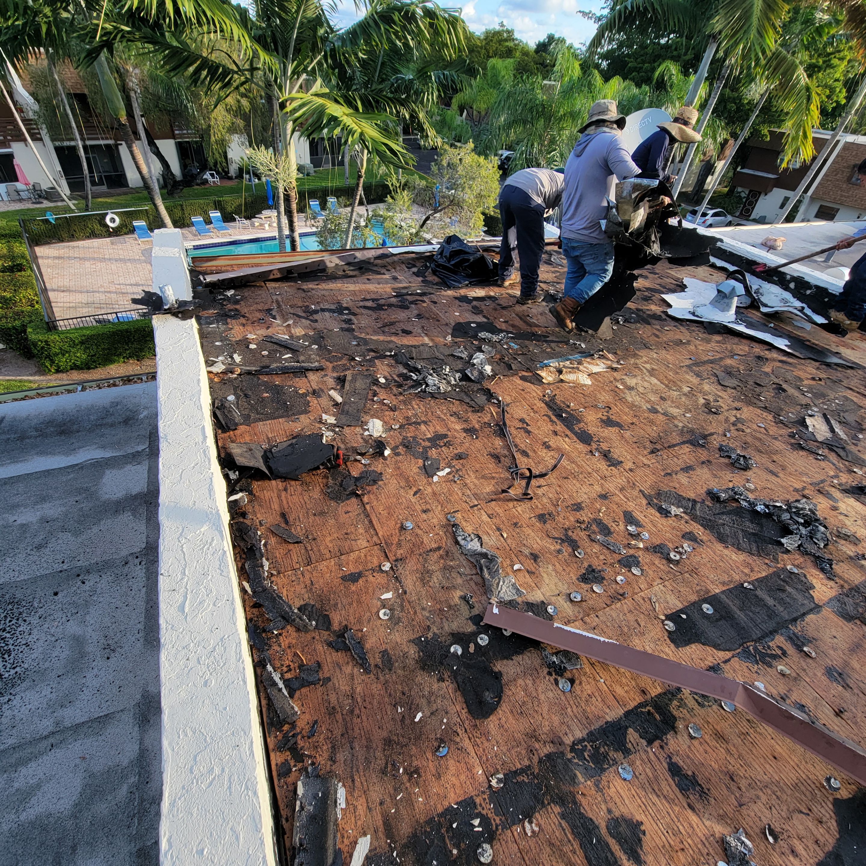Scott St., Hollywood, FL by G&J Roofing 