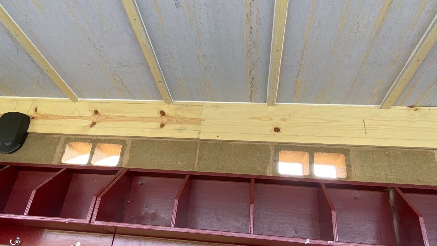Wildcat Dugout by Bayfront Roofing and Construction